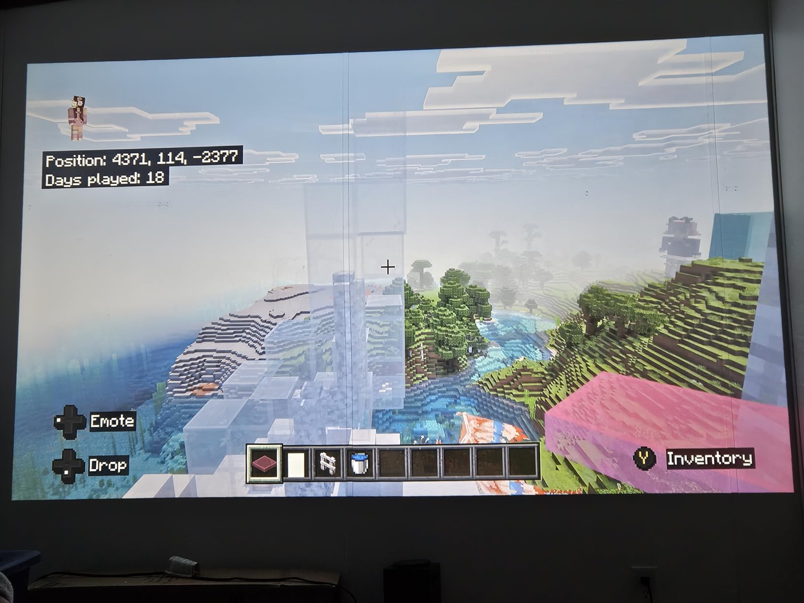 GooDee 4K Smart Projector with WiFi & Bluetooth - 3000 ANSI UHD, ToF Auto Focus Keystone MEMC, Dolby Audio Home Theater Video Projector Built-in Streaming Apps, Indoor & Outdoor Movies, Gaming - Customer Photo 2