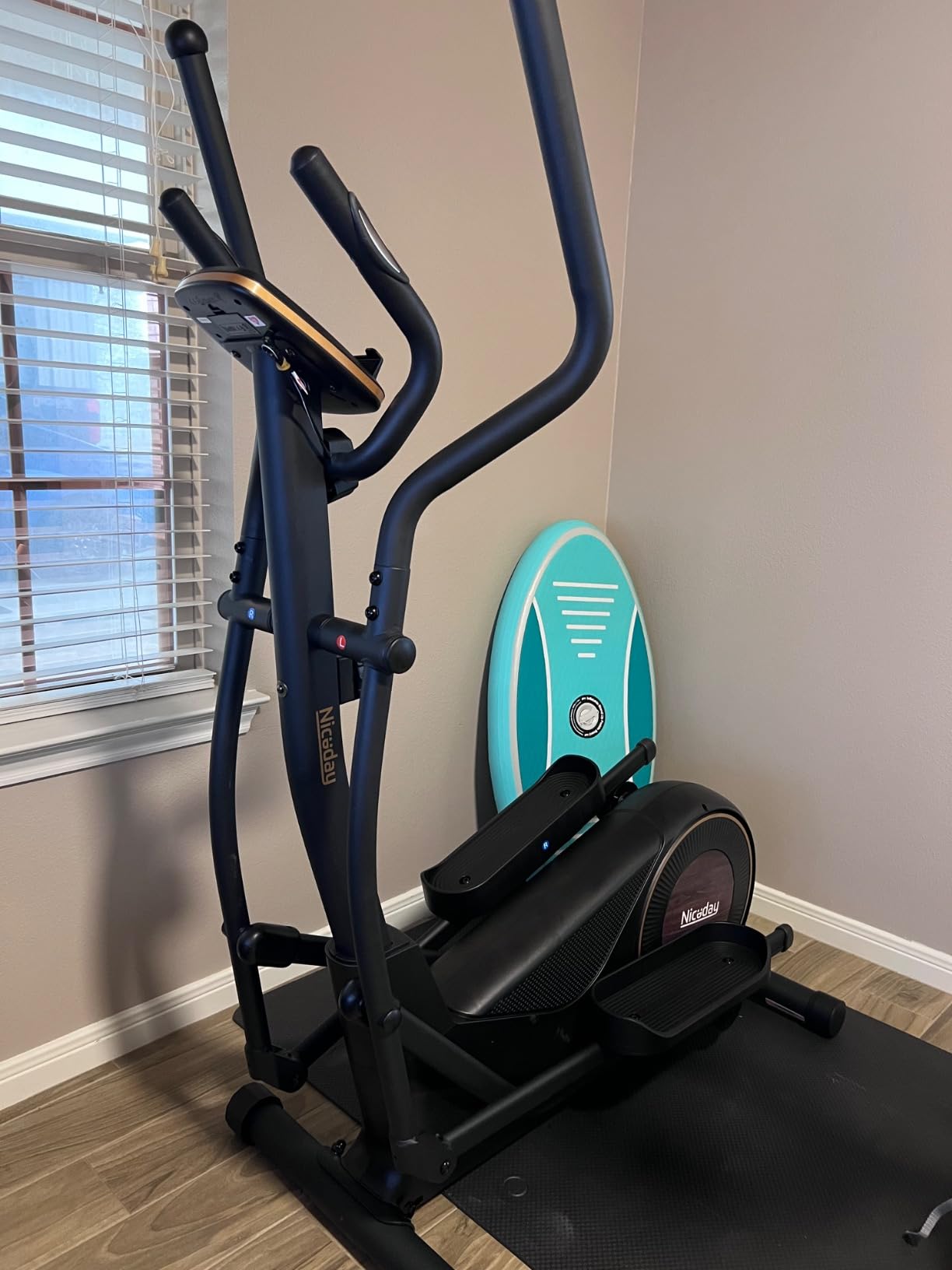 Niceday Elliptical Exercise Machines, Elliptical Machines for Home Use, Elliptical Training Machines with 20IN Stride and 32-Level Resistance, Magnetic Elliptical Machine with 20-Level Power Incline - Customer Photo 1