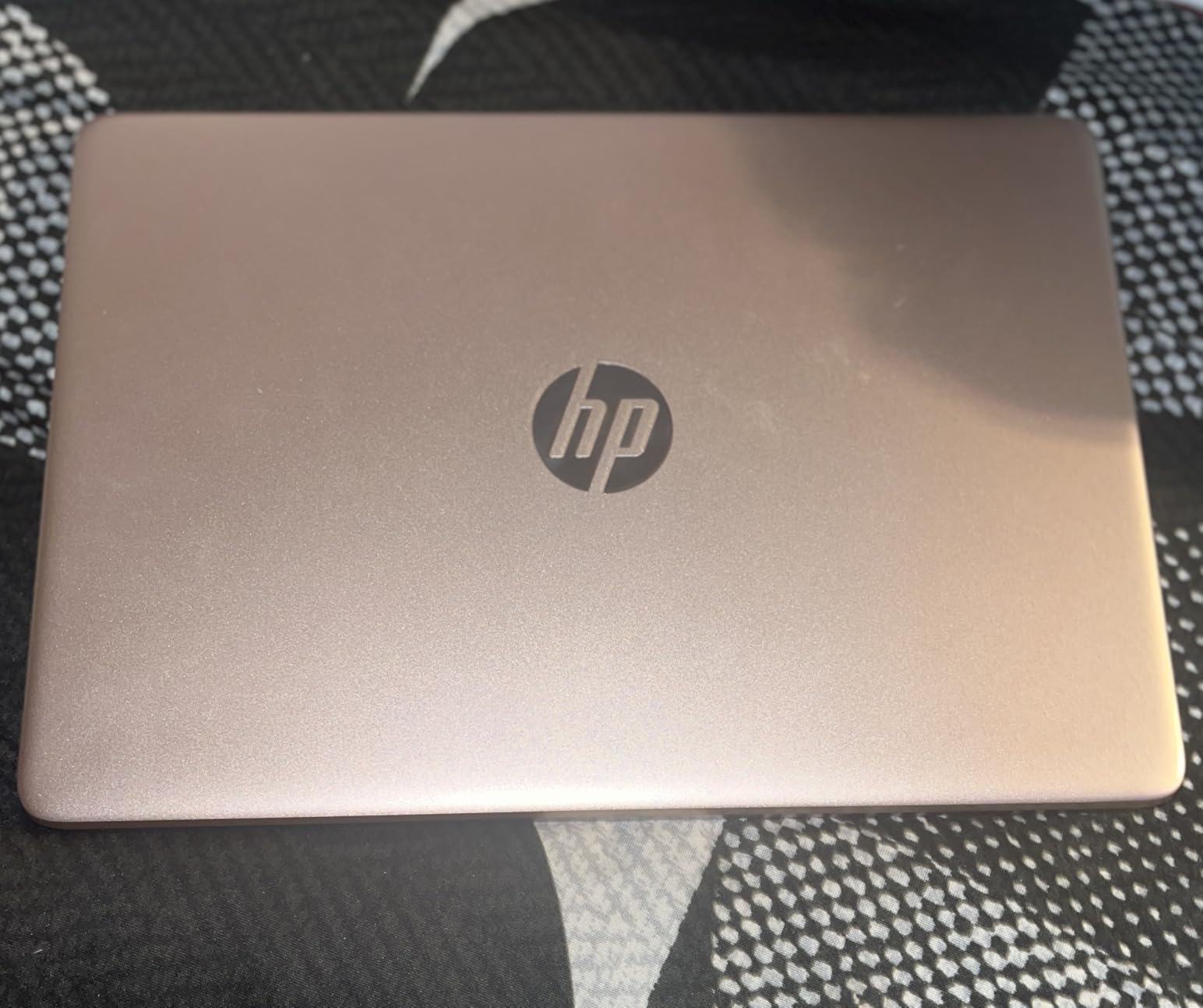 HP Rose Gold Ultrabook Laptop with Microsoft Office 365, Intel 2-Core CPU, 1.1TB Storage (1TB OneDrive and 64GB SSD), 8GB RAM, Windows 11, No Mouse - Customer Photo 2