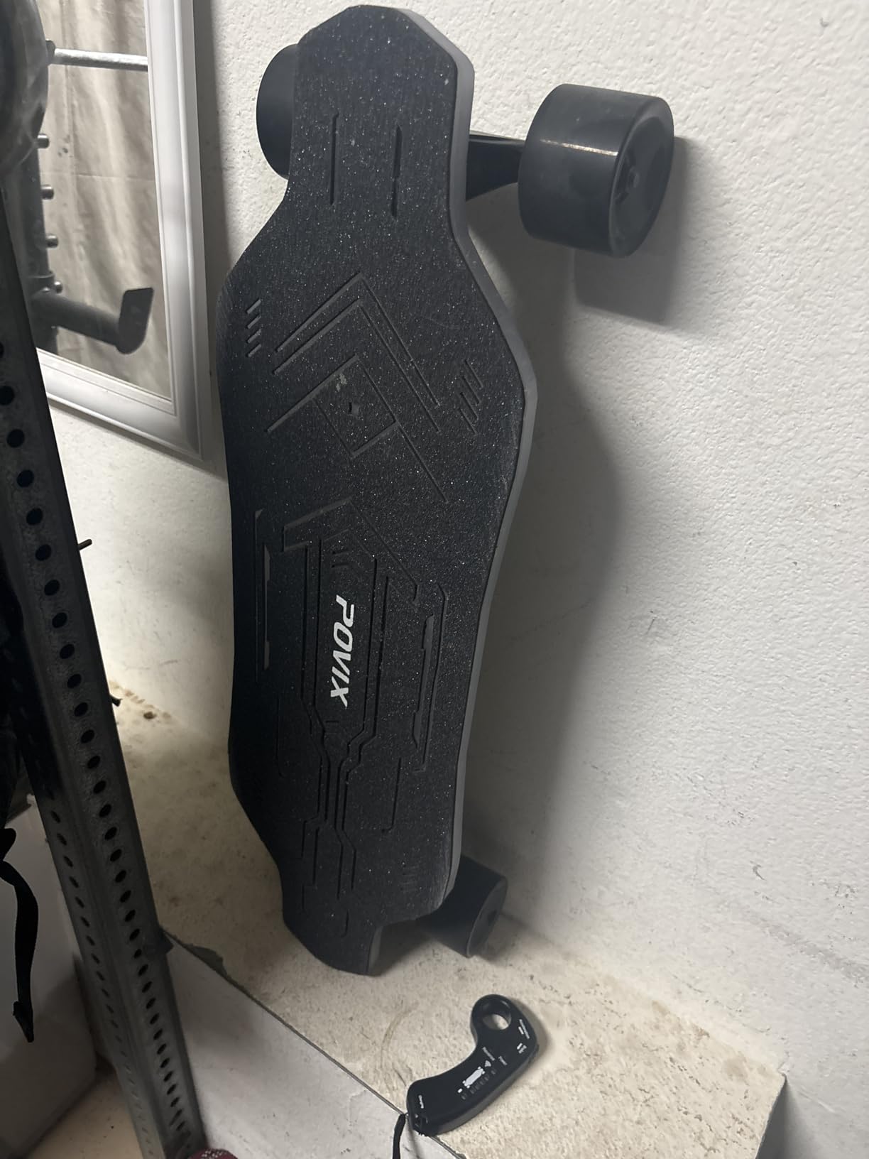 Electric Skateboard with RGB LED & 350W Motor, 27