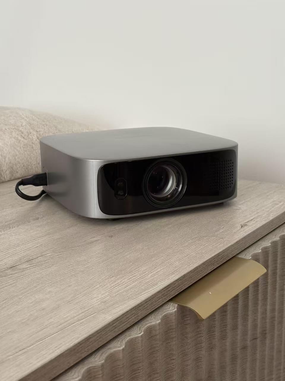[Short Throw/1200ANSI/Built in Apps] Projector 4K with WiFi and Bluetooth, TOF Auto Focus Keystone Smart Projector for Dolby Audio Home Theater Movie, Kogata Outdoor Projector Portable Ceiling - Customer Photo 1