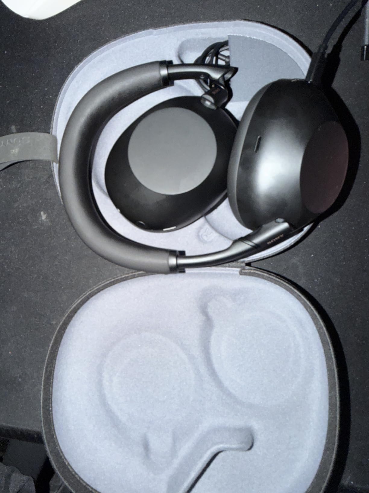 Sony WH-1000XM6 The Best Wireless Noise Canceling Headphones - Black - Customer Photo 1