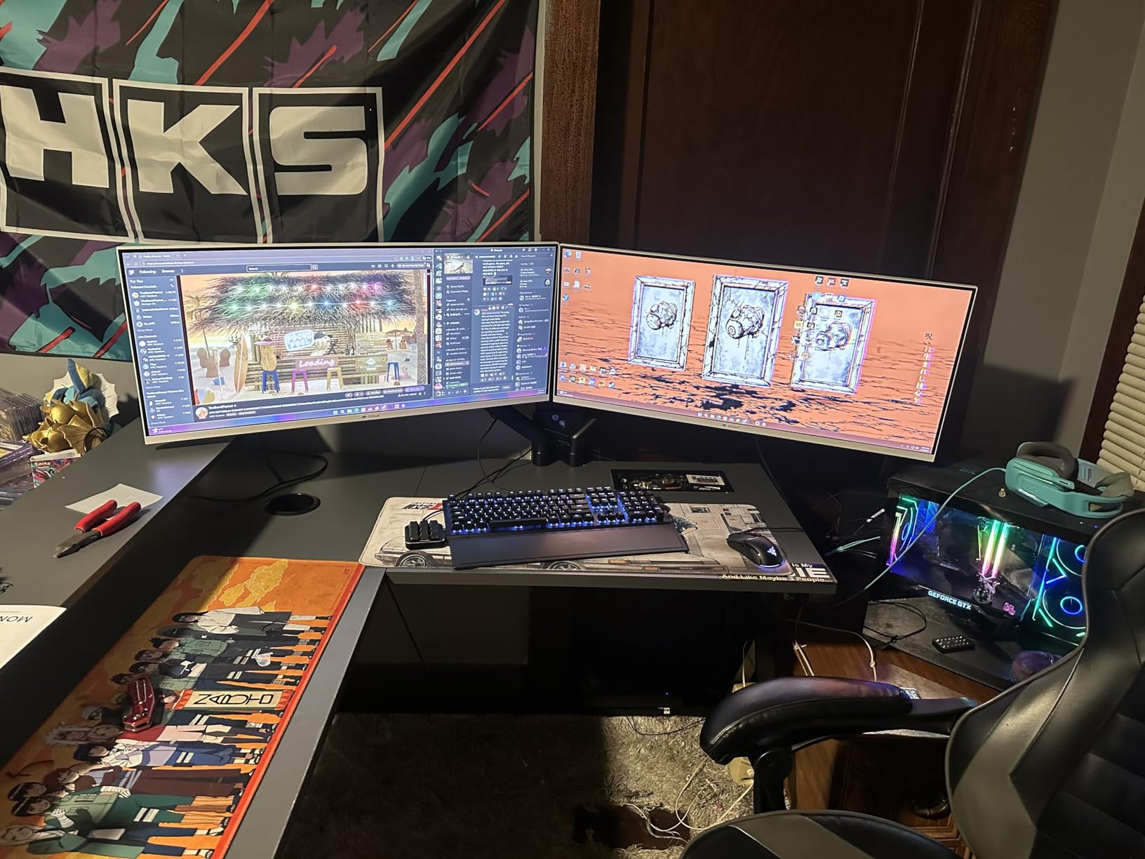 CRUA 27'' Gaming Monitor 360HZ 2k 1440P 120%sRGB IPS Computer Display Screen, Height/Pivot/Swivel/Tilt Adjustable Vertical Monitor Support FreeSync, Built in Speaker, DP1.4 & HDMI2.1, Wall Mount-Black - Customer Photo 5