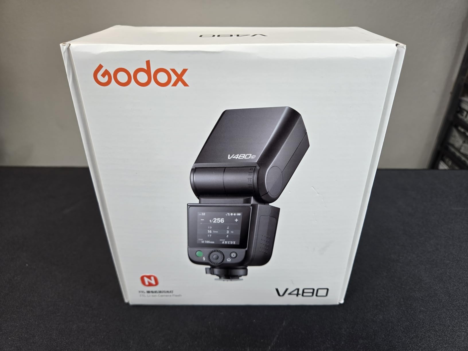 Godox V480S V480-S TTL Flash for Sony, 2.4G Wireless Speedlite Sony HSS 1/8000s, 2200mAh Li-ion Battery, 650 Full Power Flashes, Smart Distance Readout, 2.0