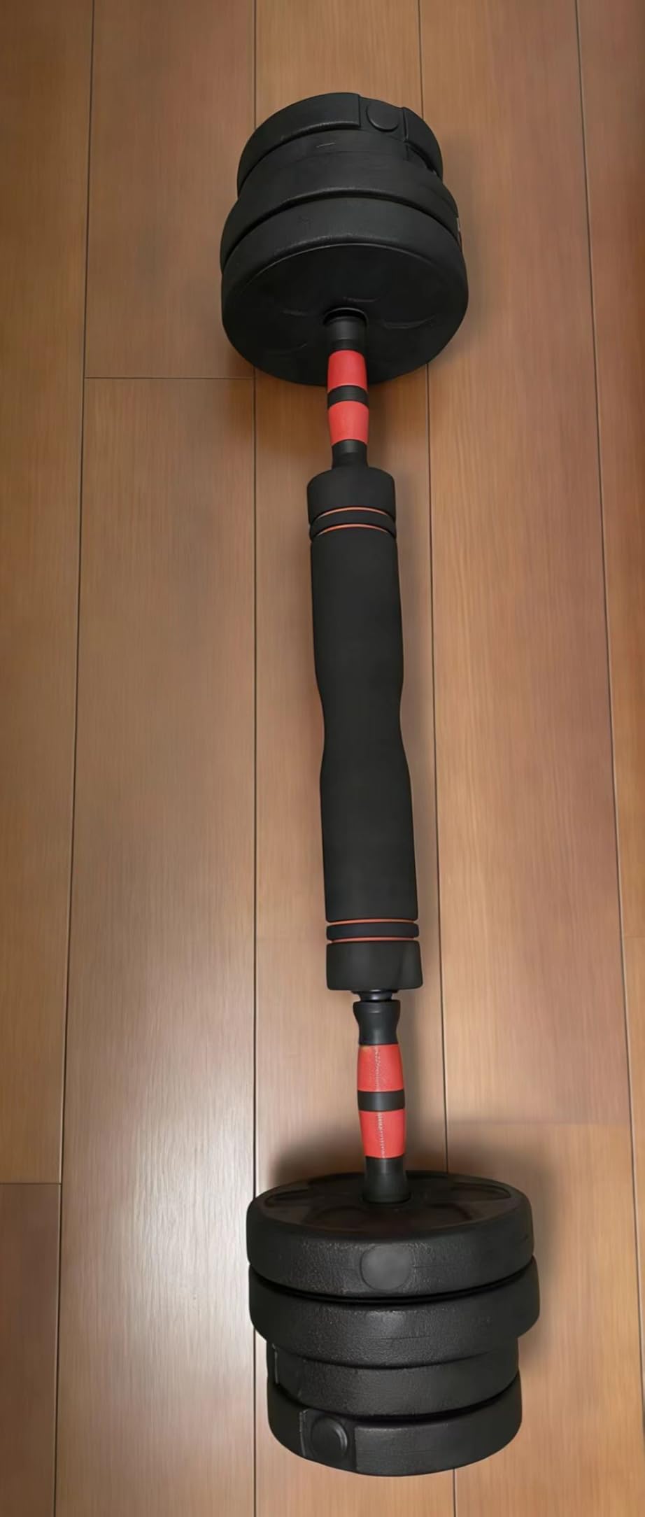 BDSHE Adjustable Dumbbell Set, 20/33/45/70/90lbs Free Weight Set with Connector, 4 in1 Dumbbells Set Used as Barbell, Kettlebells, Push up Stand, Weight Set for Home Gym Suitable Men/Women - Customer Photo 4