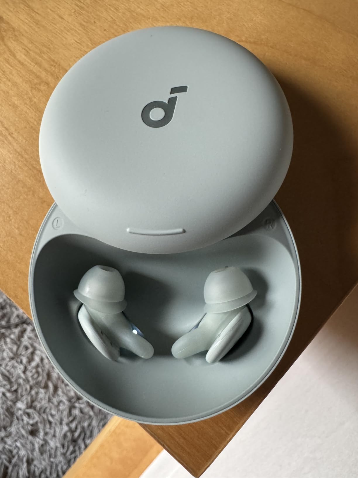 soundcore Sleep A30 by Anker Sleep Earbuds, Smart Active Noise Cancelling Sleep Headphones, Adaptive Snore-Masking System, Ultra-Comfort for Side Sleepers, 45H Playtime - Customer Photo 1