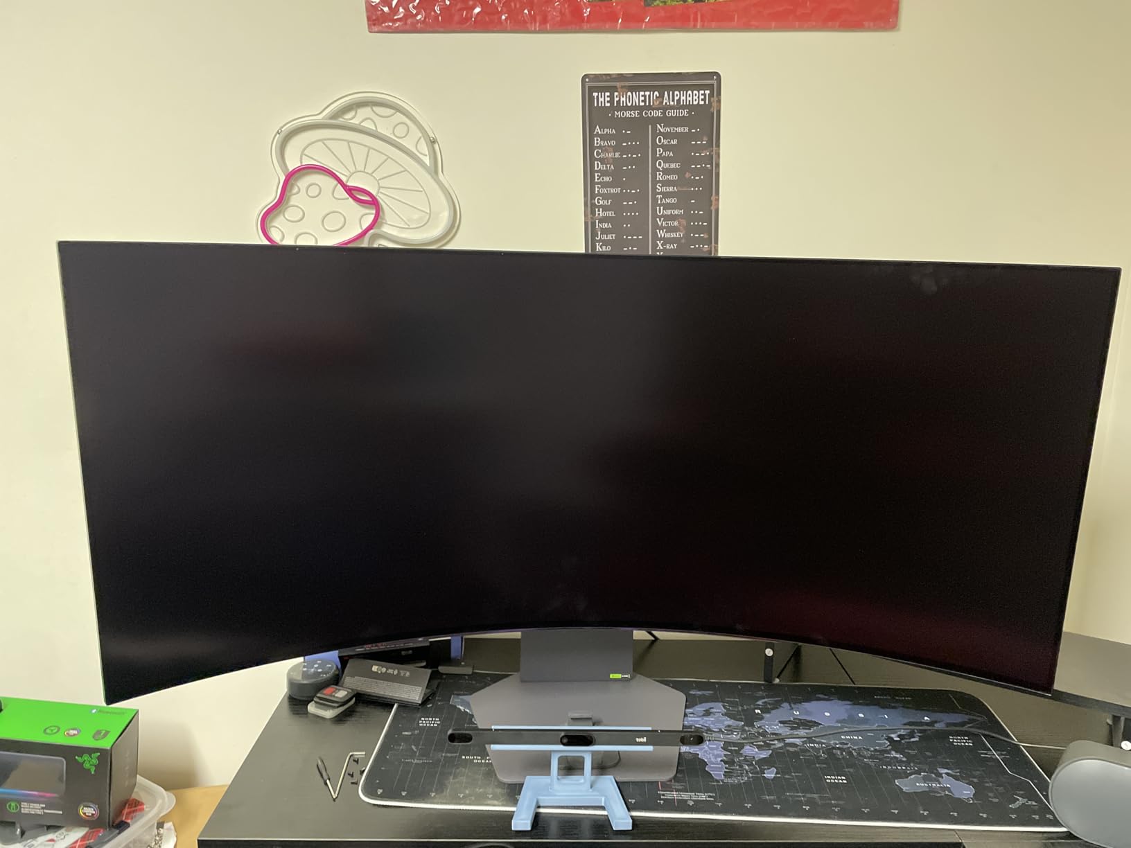 LG 34GX900A-B 34-Inch Ultragear WQHD (3440 x 1440) OLED Curved Gaming Monitor, 240Hz, 0.03ms, NVIDIA G-Sync, VESA DisplayHDR True Black 400, HDMI 2.1, DisplayPort, USB Type-C PD 65W, Black - Customer Photo 1