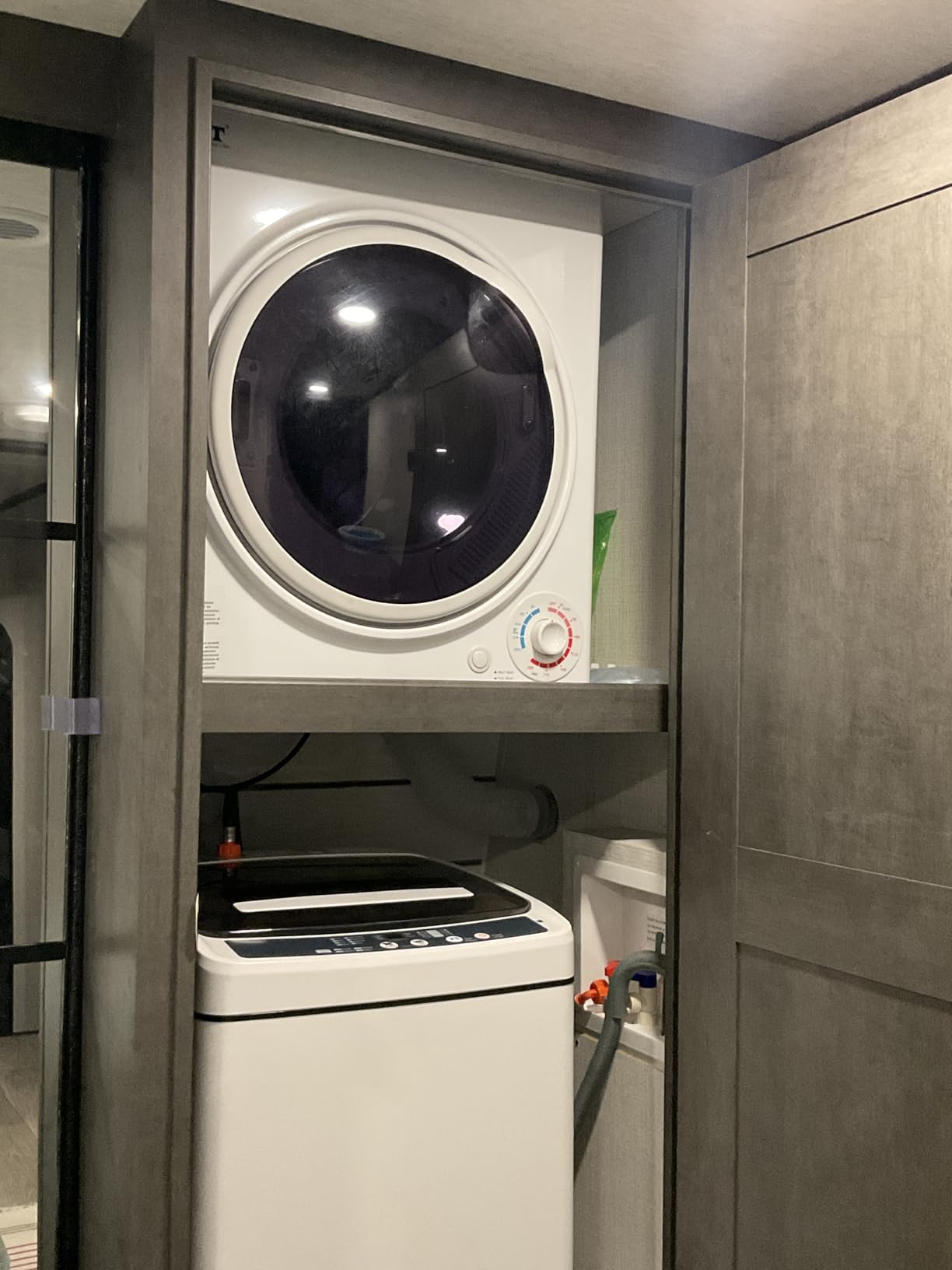 CTT 3.5 cu.ft Portable Dryer for Apartments,1500W Compact Dryer with 4 Drying Modes,120V Electric Dryers for Laundry, Apartments, RVs, Dorms, Black - Customer Photo 1