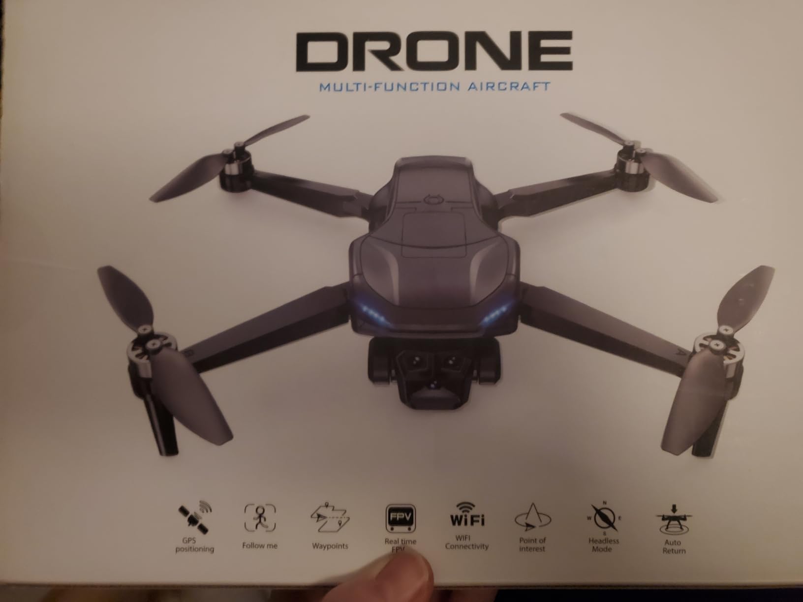 4K GPS Drone with Camera for Adults with 4.5