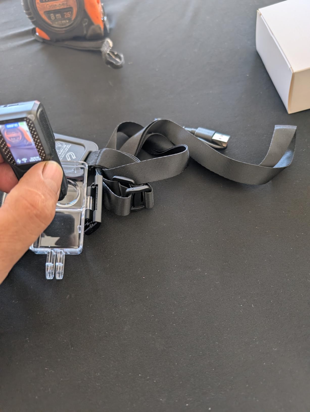 ODDV 4K60FPS 30MP Action Camera with Front LCD and Touch Rear Screens, Underwater Camera with 64GB Memory Card, 132FT Waterproof Camera, EIS, 5X Zoom - Customer Photo 1