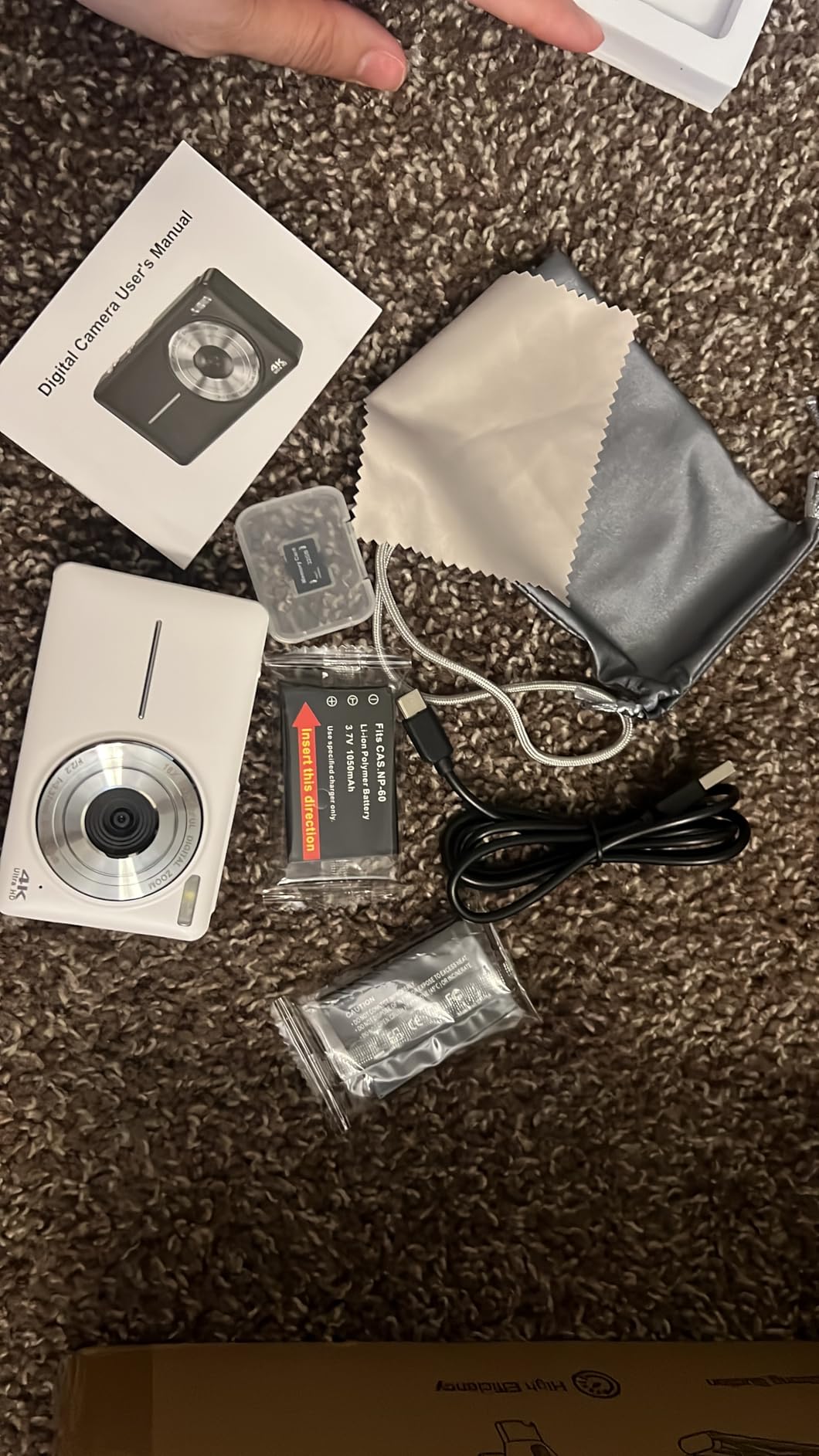 4K Digital Camera, 64MP Autofocus Point and Shoot Camera with Front & Rear Camera, Flash, 16X Zoom, 32GB Card, 2 Batteries, Compact Vlogging Camera for Teens & Beginners customer photo 2