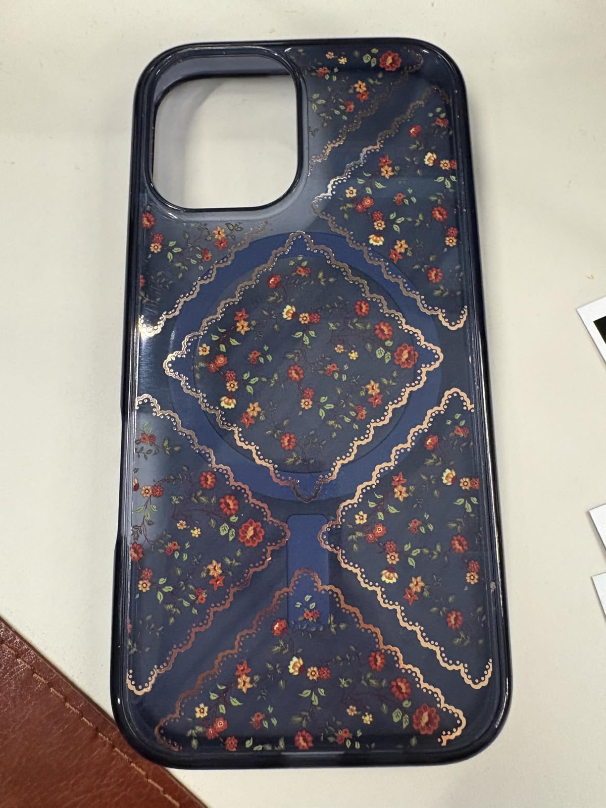 OtterBox iPhone 16 Symmetry Series Clear Case - Galactic Dreaming Purple - Customer Photo 1