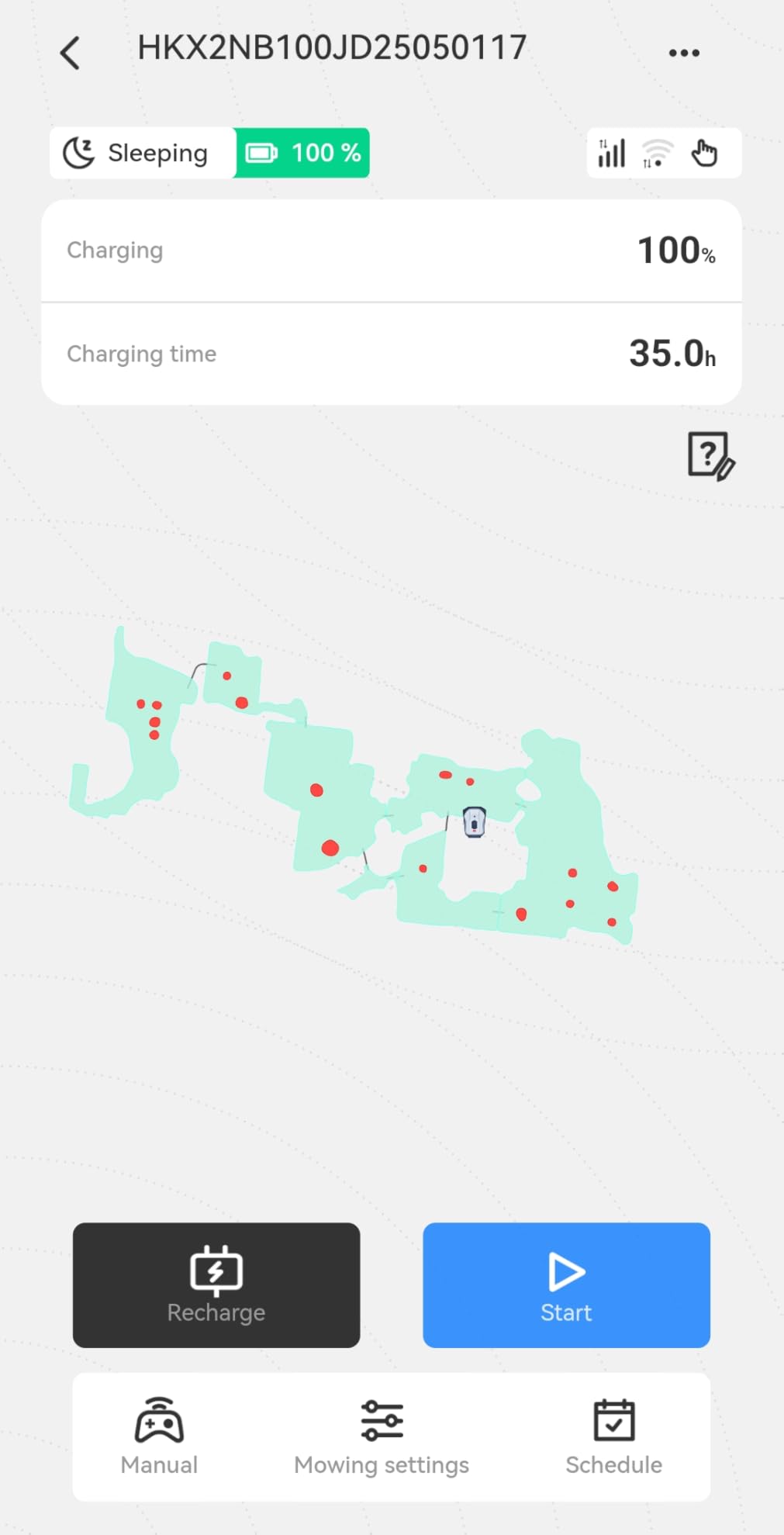 Neomow X LE 3D LiDAR Slam Mapping Robot Lawn Mower Perimeter Wireless for 0.37 Acre AI Vision Obstacle Avoidance with 4G, No RTK Antenna Required, App Control, GPS, IPX5, Anti-Theft, Quiet - Customer Photo 2