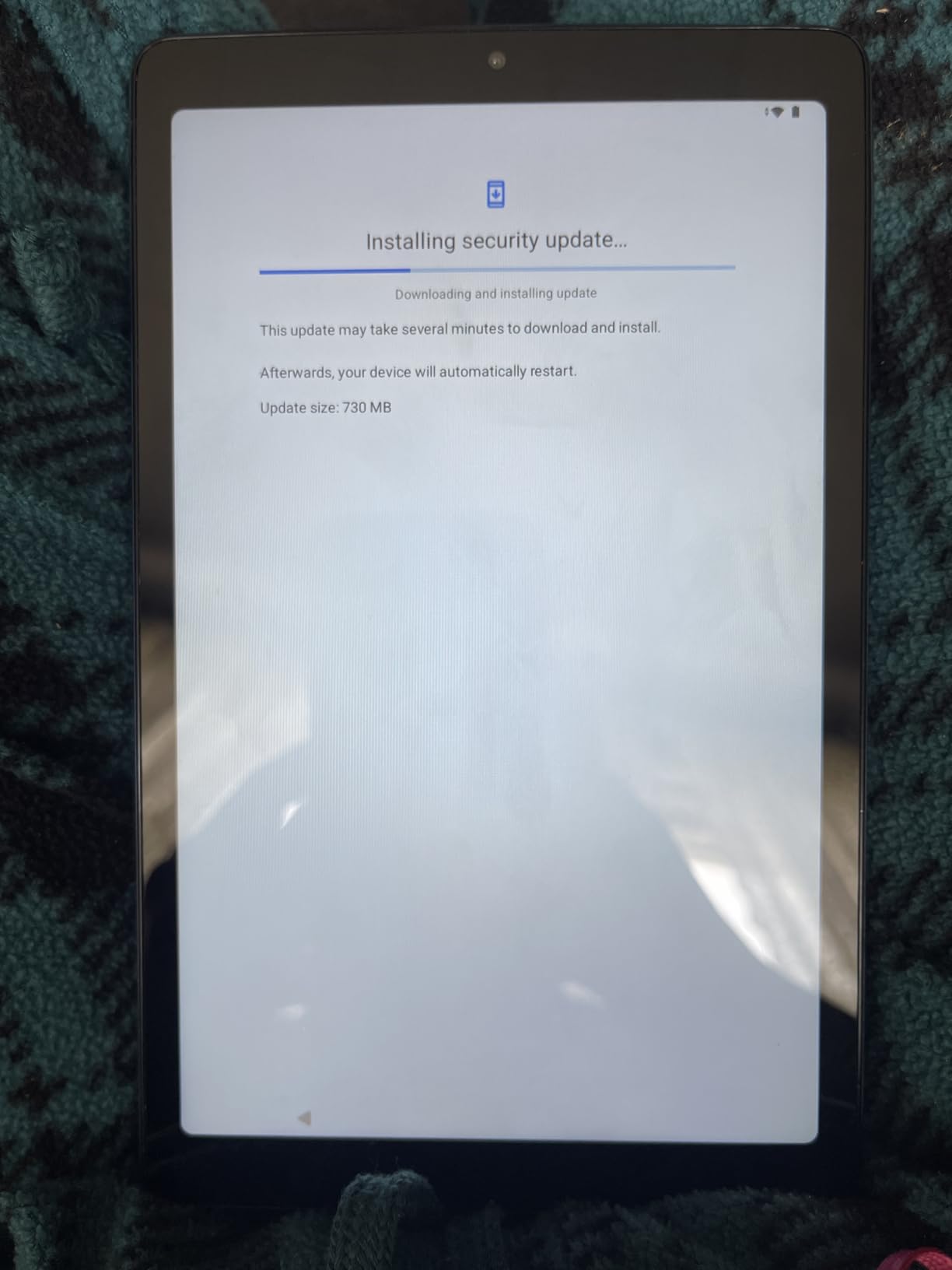 onn. 8'' 32GB Android 14 Wi-Fi Tablet, (2024 Model) 1280 x 800 Resolution, 3GB RAM, (Indigo) (Renewed) - Customer Photo 2