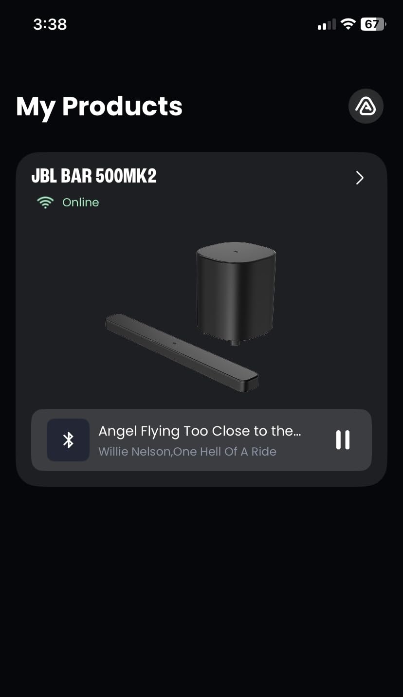 JBL Bar 500MK2-5.1 Channel soundbar System with Dolby Atmos, MultiBeam 3.0 & PureVoice 2.0, 750W with 10