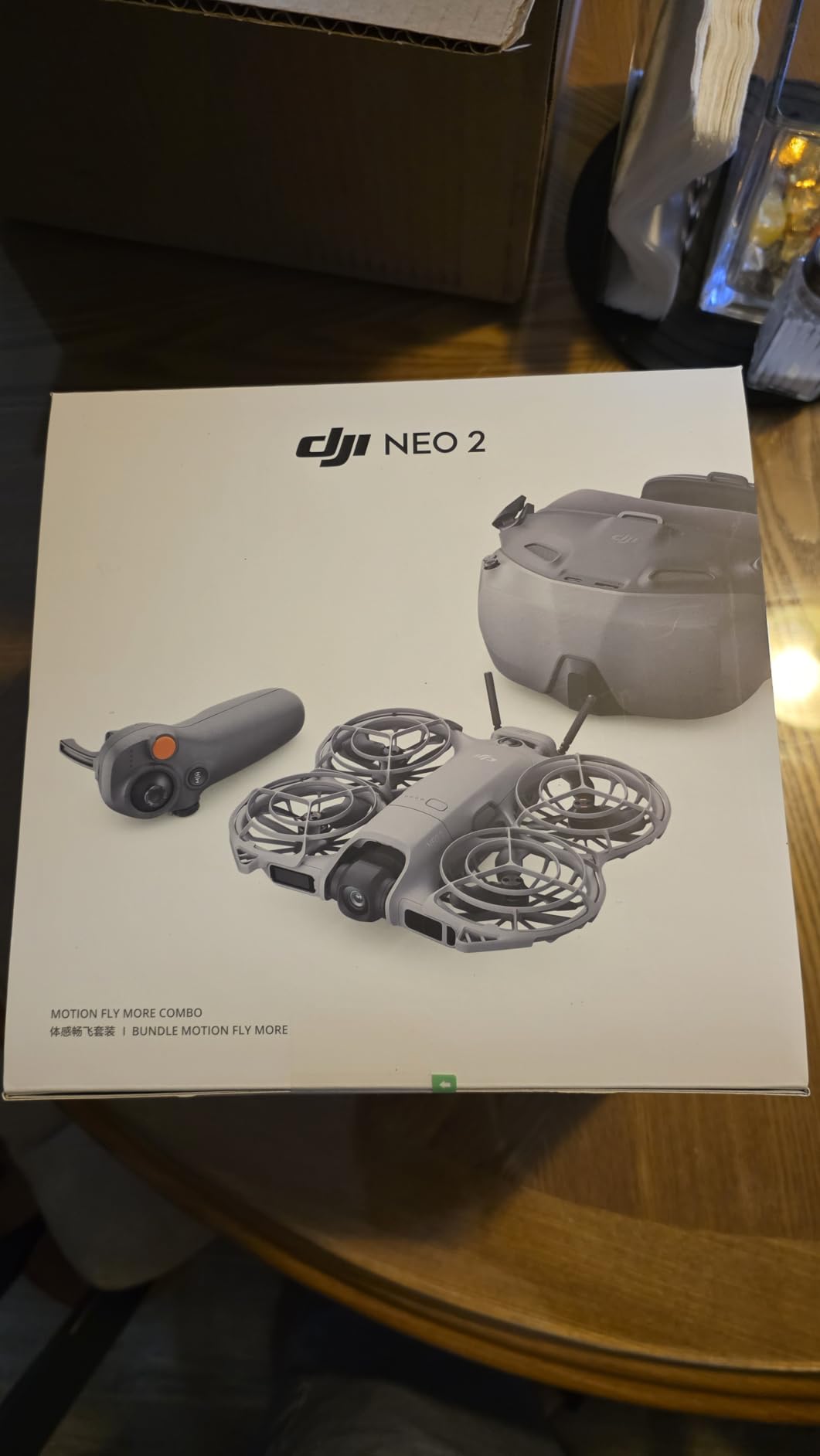 DJI Neo 2 (Drone Only), Lightweight & Foldable 4K Drone With Camera, Palm Takeoff & Landing, Gesture Control, ActiveTrack, Omnidirectional Obstacle Sensing - Customer Photo 1