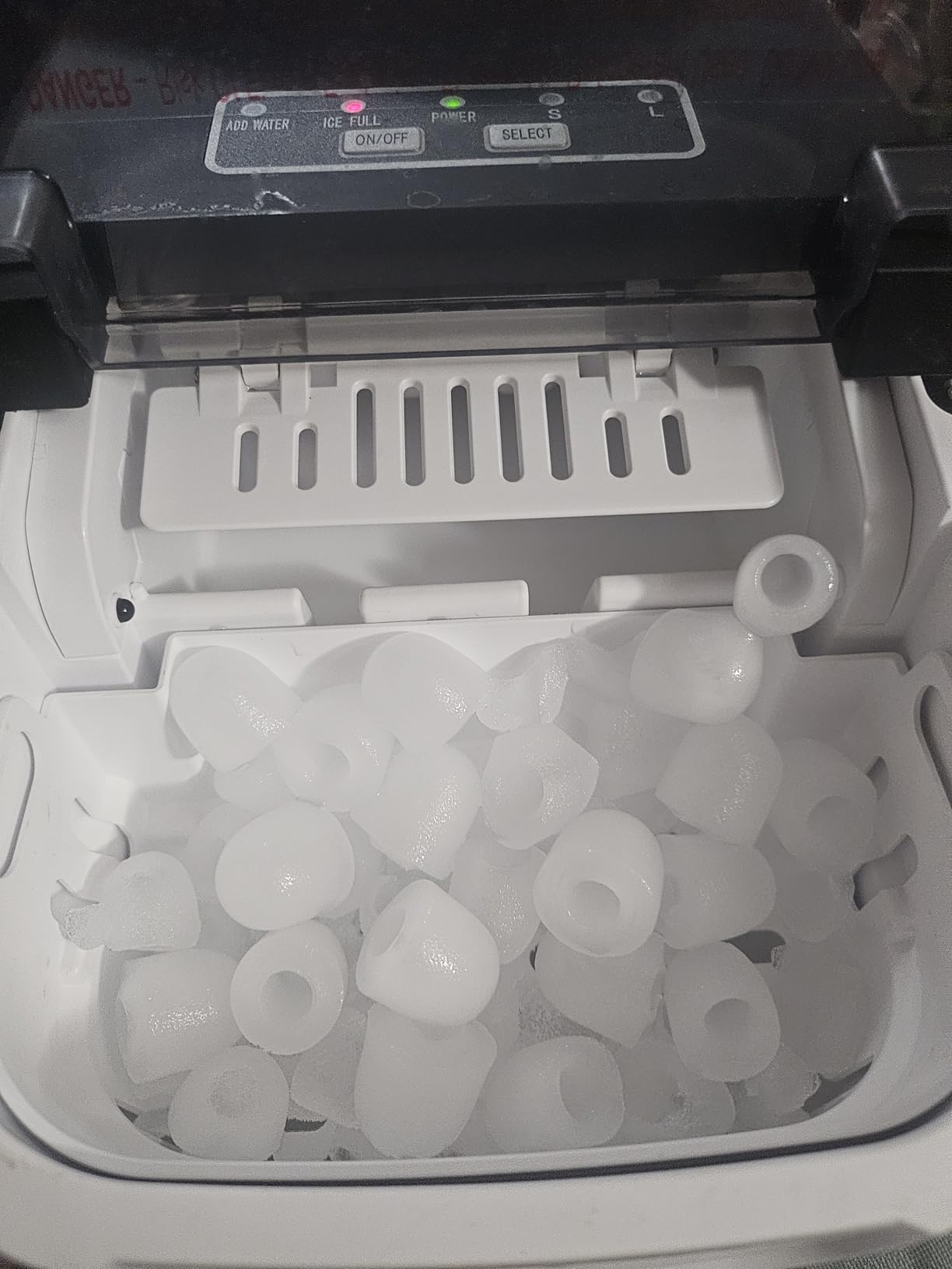 Antarctic Star Nugget Ice Maker Countertop - 44LB/Day, Self-Cleaning Portable Ice Machine with LED Display, 10-15 Minute Fast Ice Making for Home/Office/Bar - Customer Photo 3