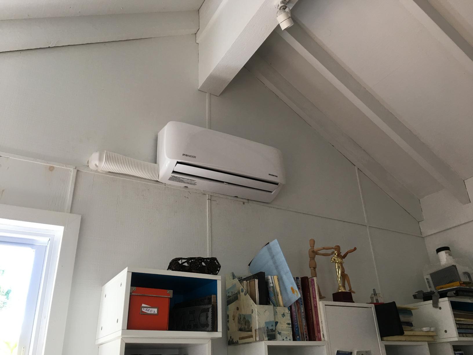 PIONEER Diamante Series Ductless Mini-Split Air Conditioner Inverter Heat Pump Full Set with 16 Ft. Kit - Customer Photo 1