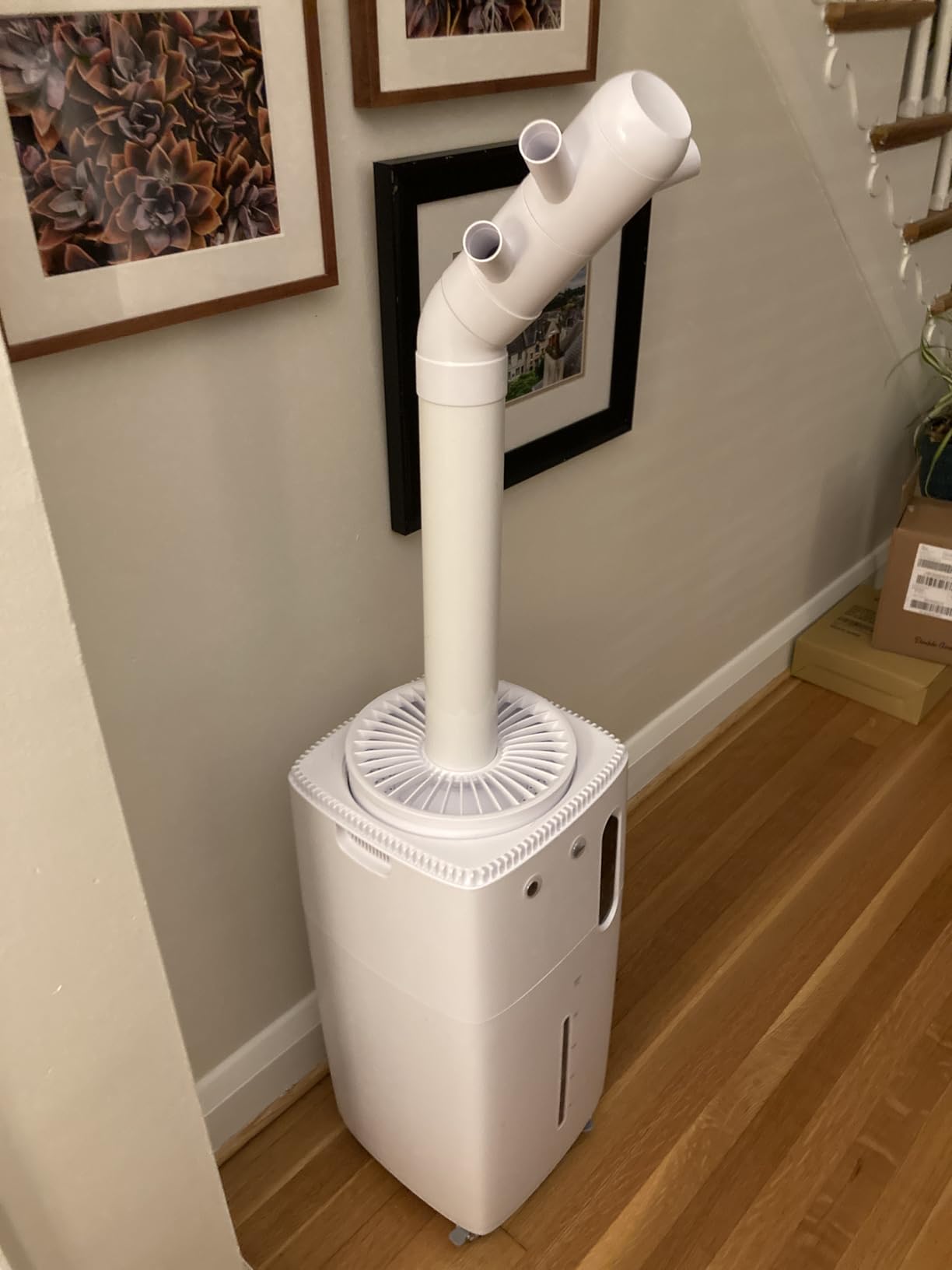 MONISEN 26L/5.7Gal Humidifier Large Room 3000 ft², Supersized Cool Mist, 38H Quiet Humidifiers for Bedroom, 2000mL/h Mist Output, Touch/Remote Control, Humidifiers for Home, Whole House, Plant, White - Customer Photo 2