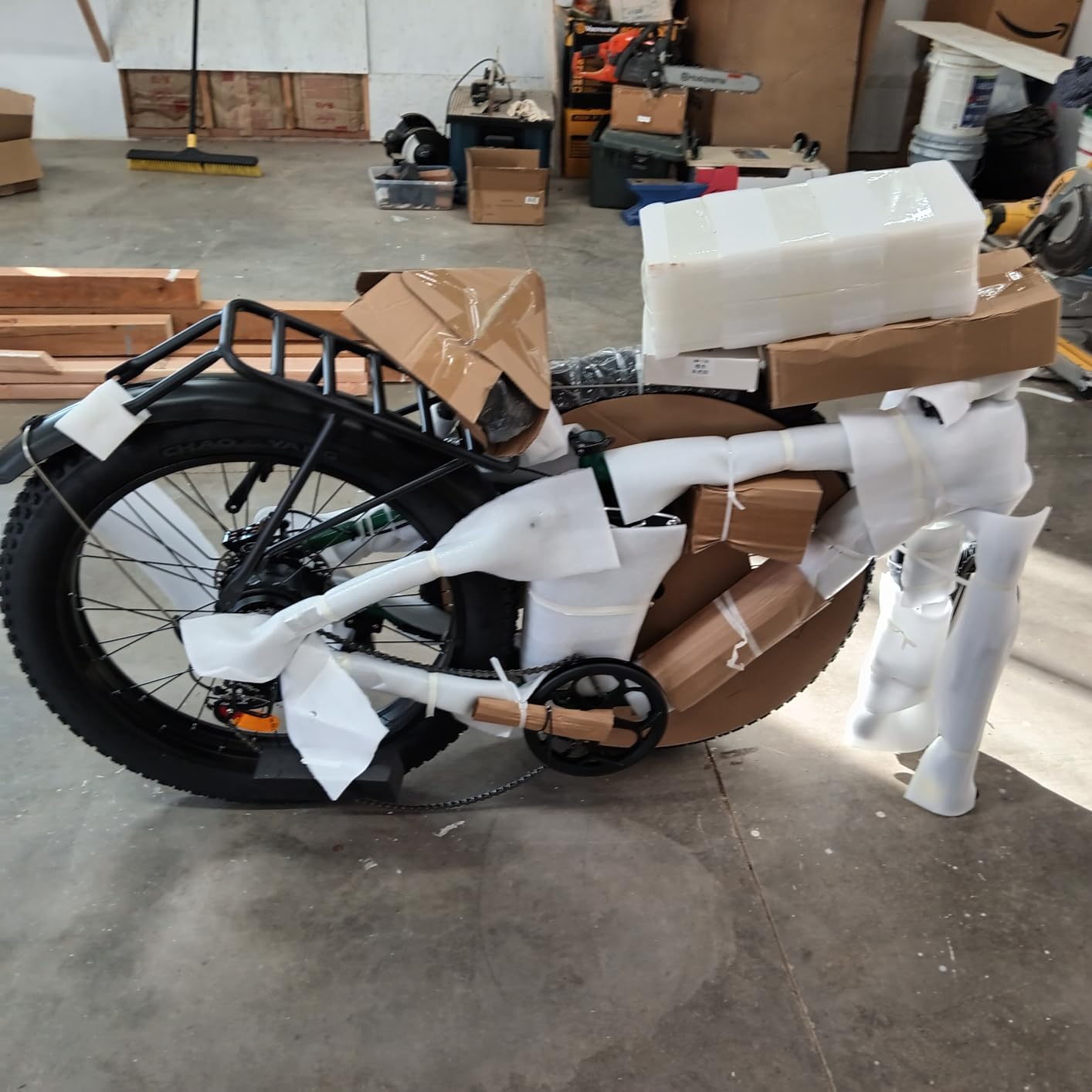 PUJH 6000W Dual Motors Electric Bike for Adults,60V 20Ah 26