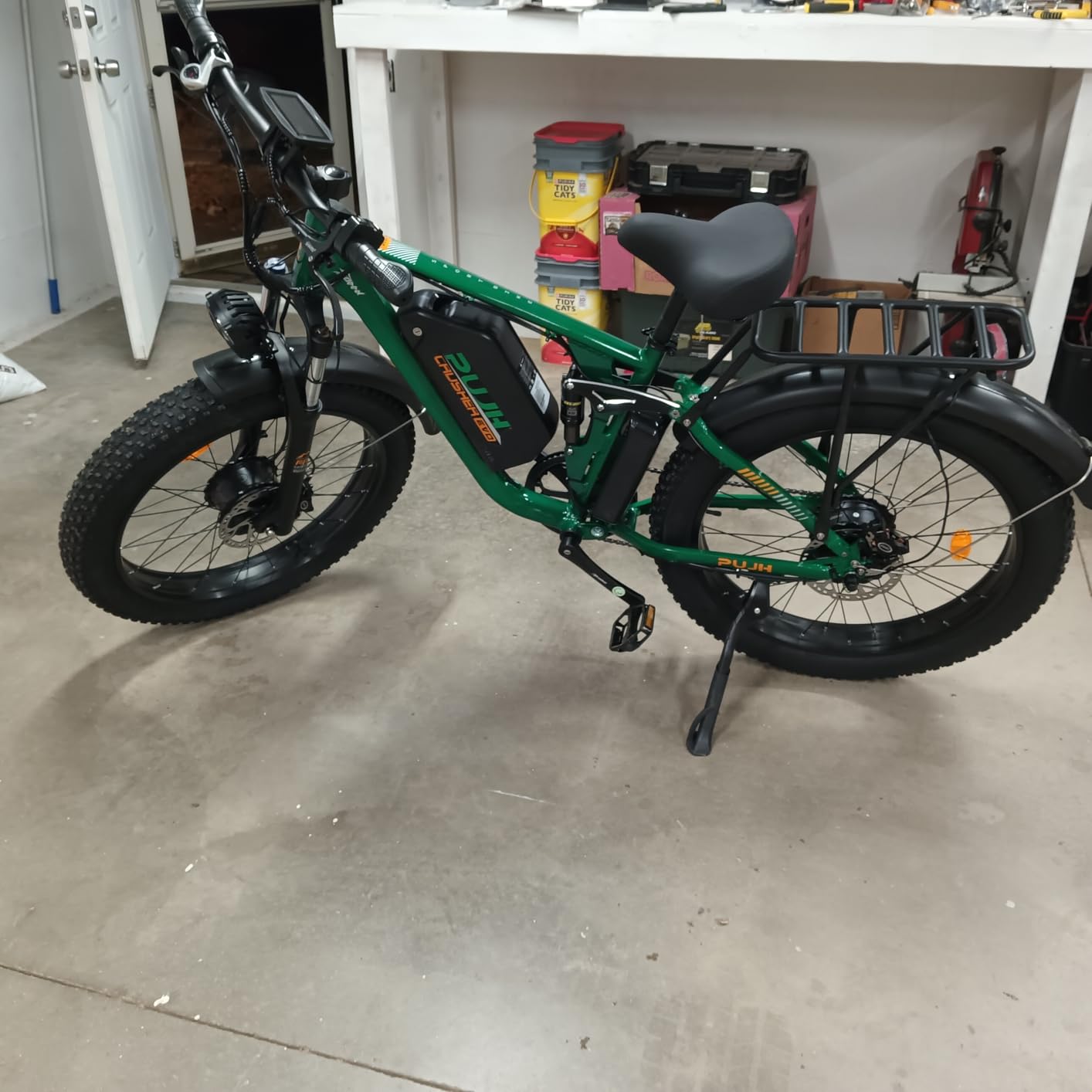 PUJH 6000W Dual Motors Electric Bike for Adults,60V 20Ah 26