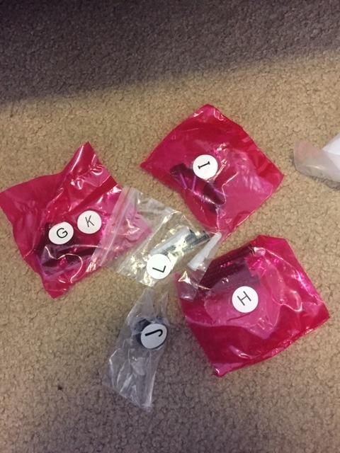 SONGMICS BELLAH Collection - Nightstand with Charging Station and App-Controlled Adjustable LED Lights, Bed Side Table, 2 Drawer and 1 Open Shelf, Bedroom, Cloud White and Snow White ULGS302WH01S - Customer Photo 2