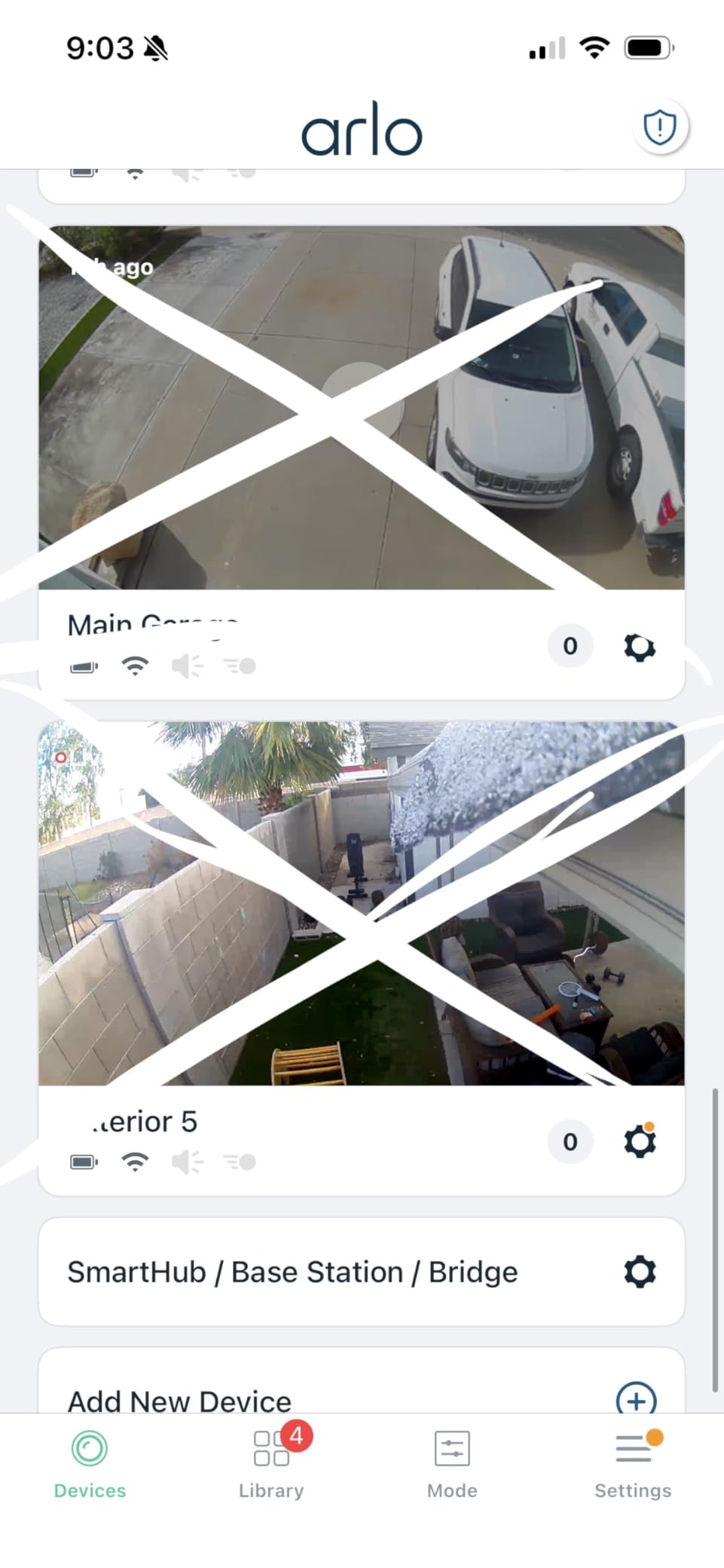 Arlo Essential Security Camera (3rd Gen - 2025 Release) 3 Cam + 3 Solar Panels + 6 Months of Secure Plus Plan - 2K, Person Recognition, Package Detection, Animated Preview, Dual-Band WiFi, White - Customer Photo 2