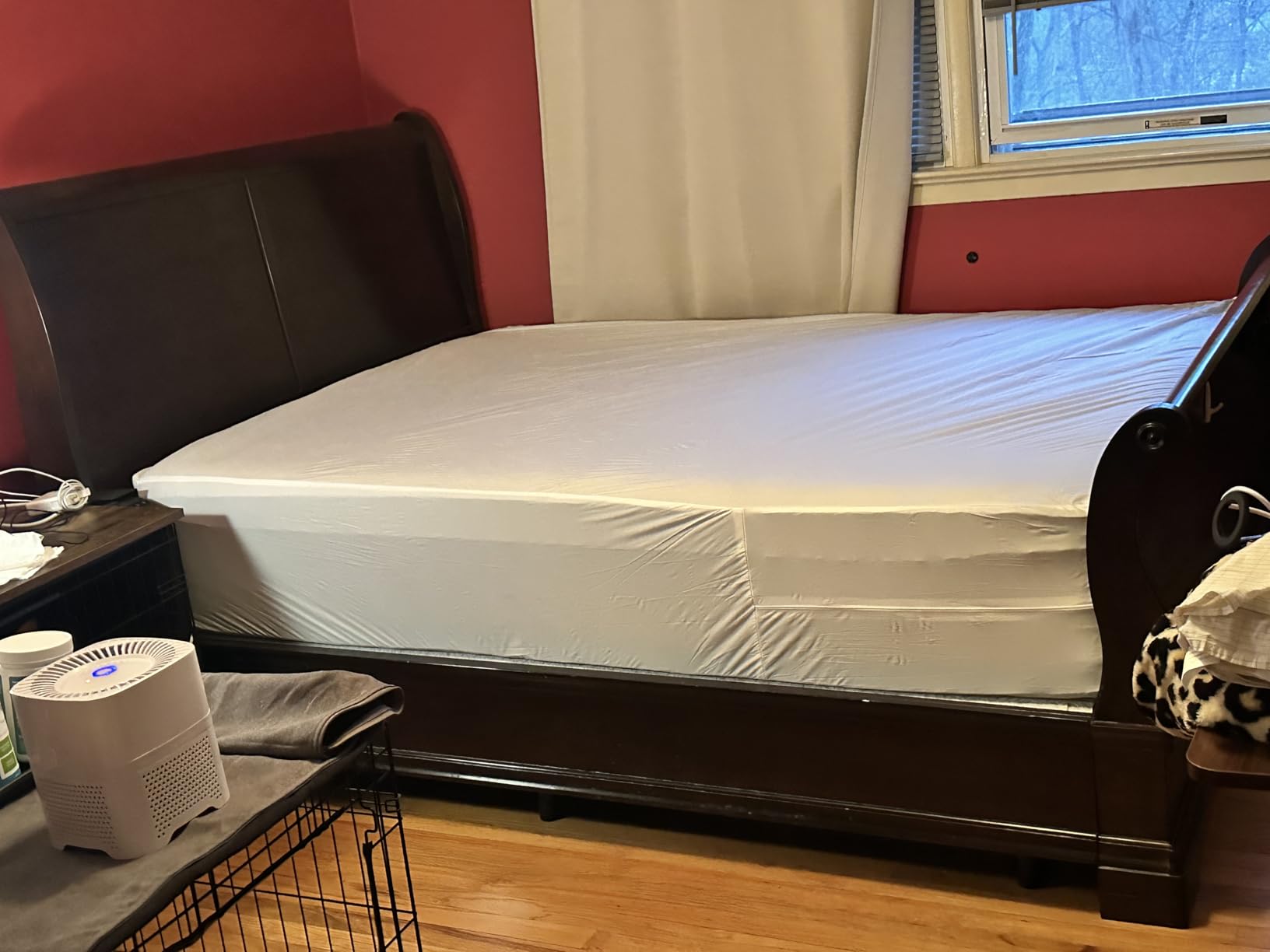 SYPIALNIA Queen Mattress 14 Inch, Hybrid Mattresses Medium Firm with Gel Memory Foam & Pocketed Coils, Motion Isolation, CertiPUR-US Certified, Pressure Relief for Silent Sleep - Customer Photo 2