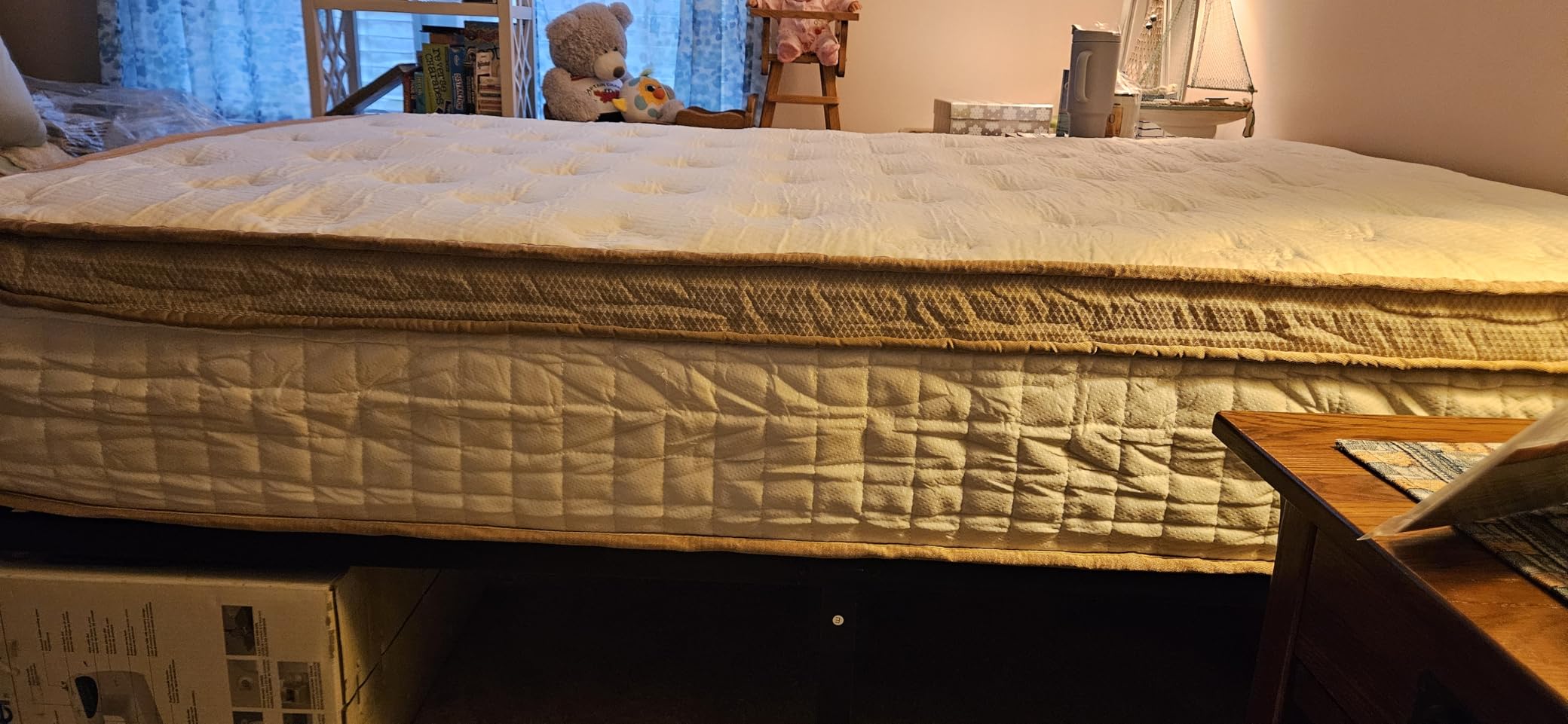 California King Size Mattress, 12 Inch Hybrid Mattress in a Box, Memory Foam and Individual Pocket Springs, Innerspring Medium Firm for Pressure Relief, Edge Support, No Odor, CertiPUR-US - Customer Photo 2