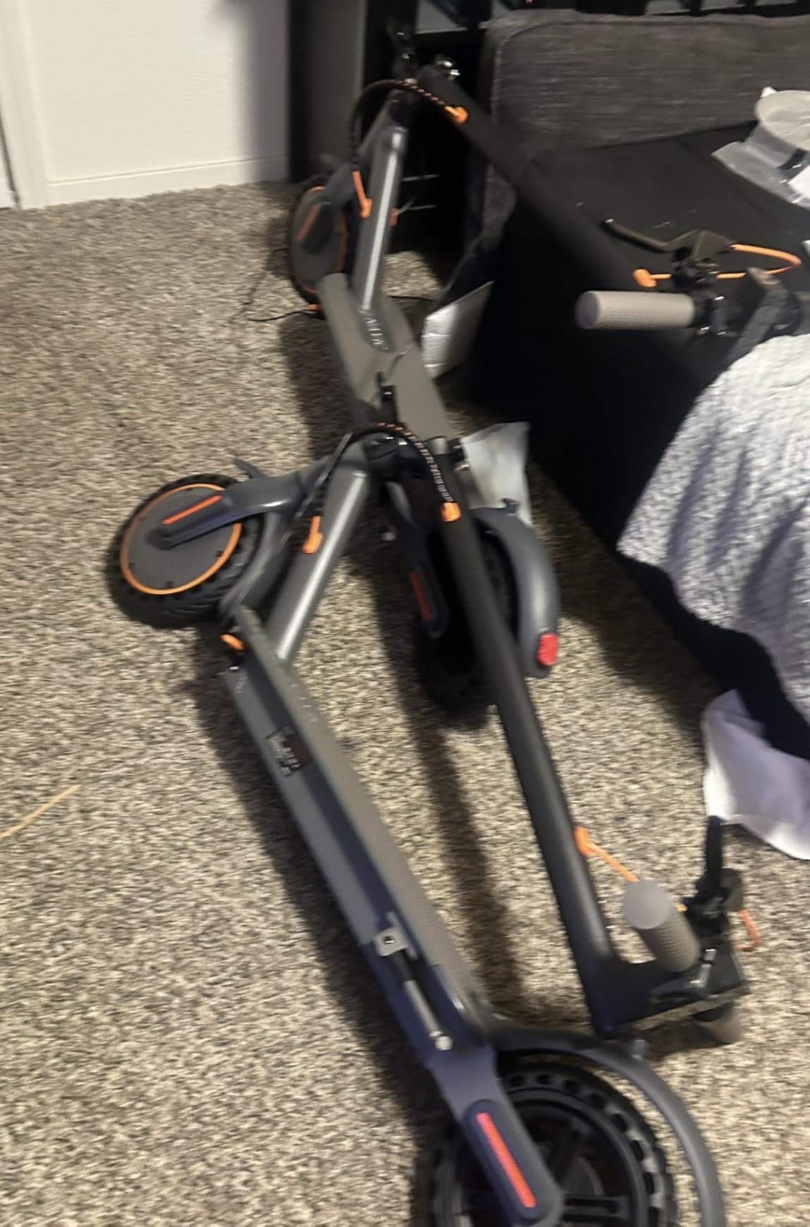 NAVIC Electric Scooter with Dual Suspension/Braking, 350W/500W Motor, 19/22 Mph,Max 22/25/27/49Miles Range, Foldable E Scooter for Adults with App - Customer Photo 2
