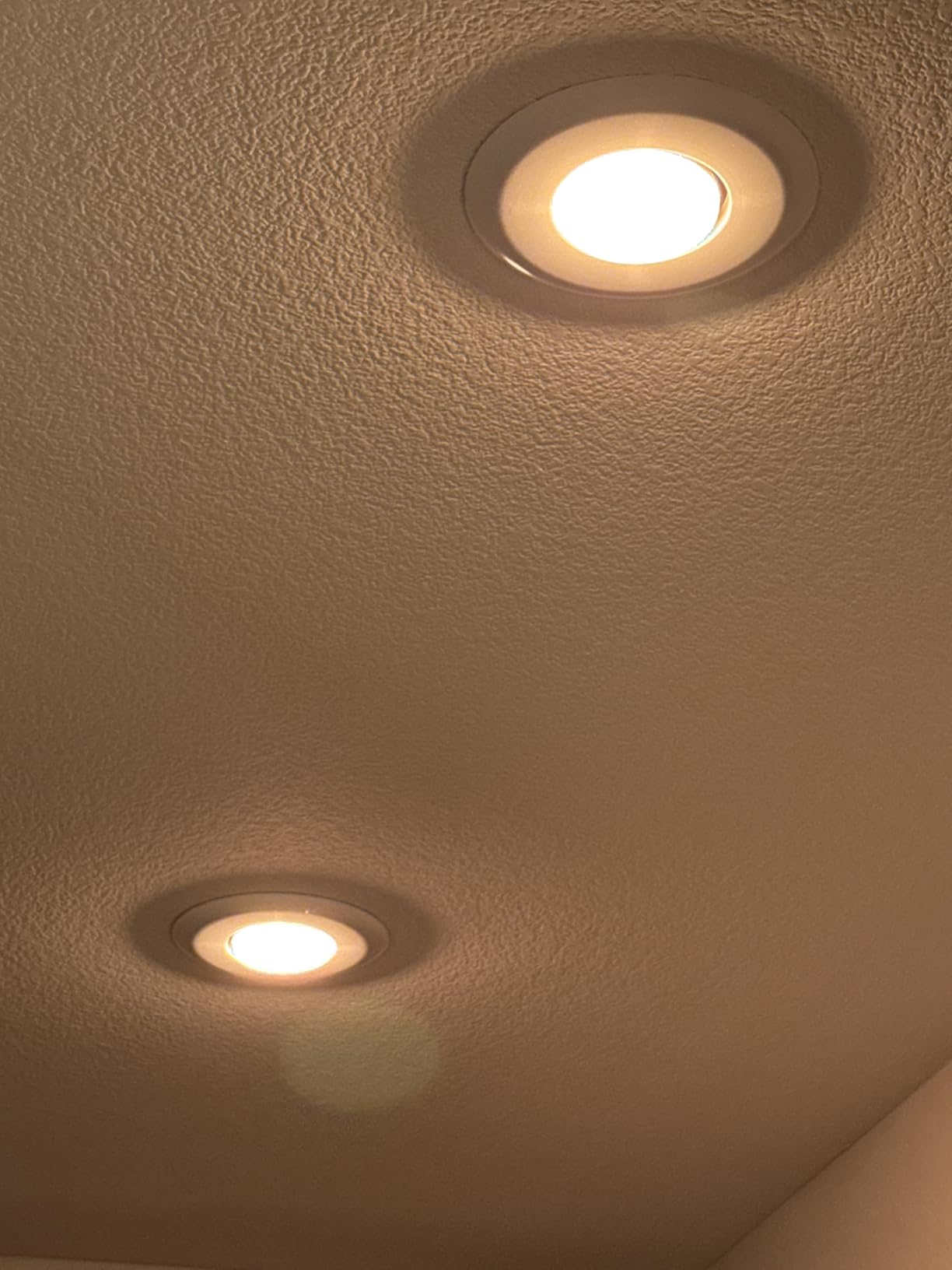 Philips Hue Essential Smart LED BR30 Bulb 2-Pack, White and Color Ambiance, E26, 7.2W, 2200K-6500K, 650 Lumens, Dimmable, Works with Alexa, Google Assistant, Apple Home - Customer Photo 1