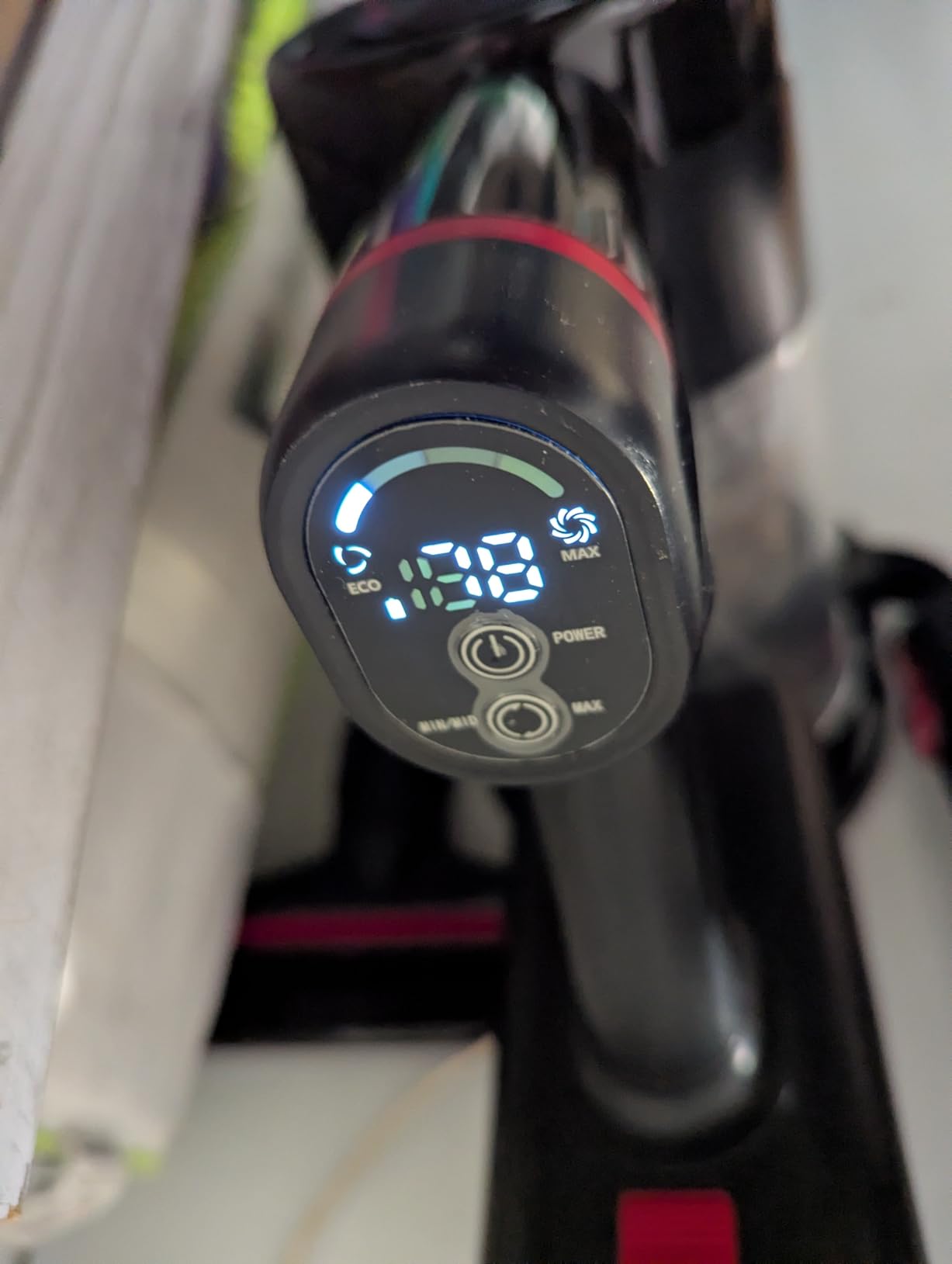 Zyxrona Cordless Vacuum Cleaner, 450W/40Kpa Stick Vacuum with Powerful Suction, 50Min Vacuum Cleaner for Home, Anti-tangle and 1L Dust Cup, 8 in 1 Lightweight Vacuum for Hardwood Floor Carpet Pet Hair - Customer Photo 2