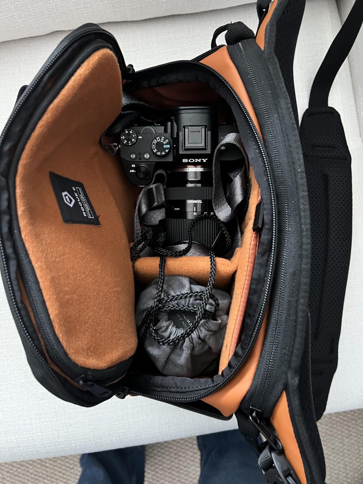 WANDRD All New ROGUE Sling V2: Weather-Resistant Everyday Carry Bag with Lightning Fast Access, Customizable Interior, Laptop Sleeve & Tripod Pocket – Minimalist Crossbody for Travel, EDC & Creators - Customer Photo 1