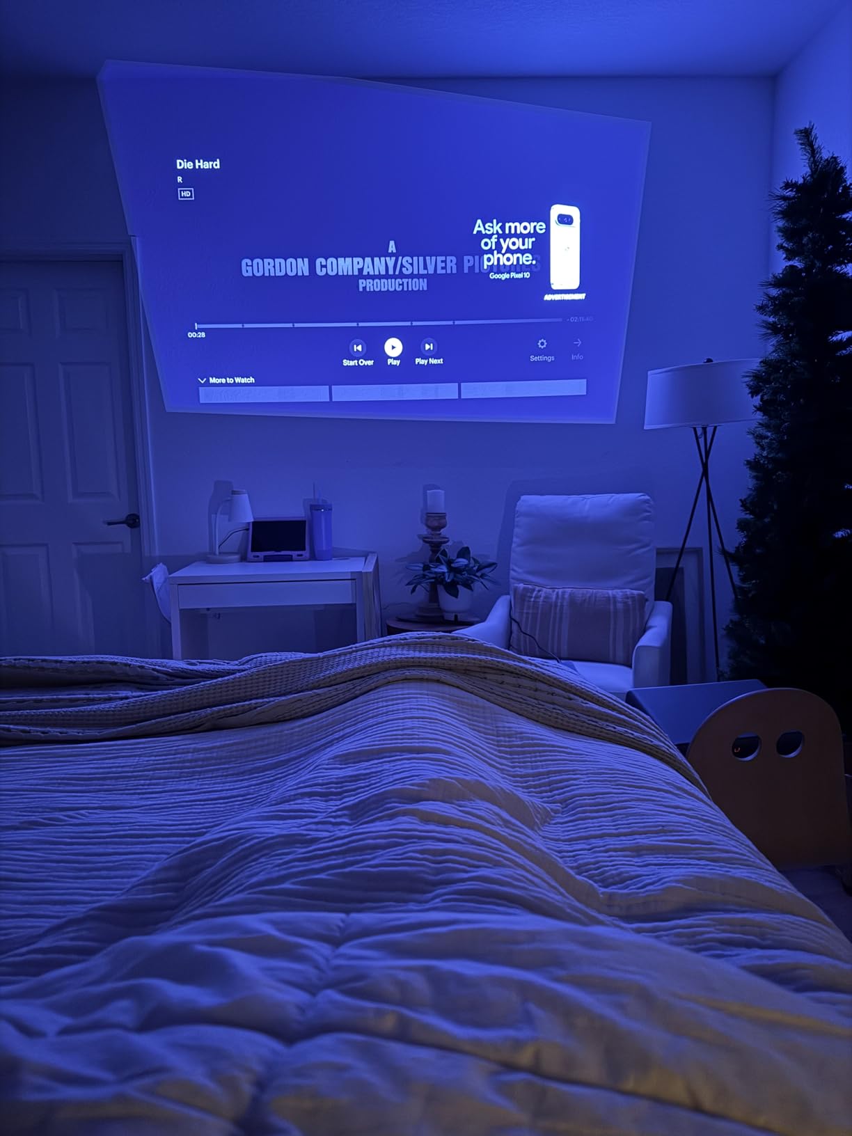 XGIMI Horizon 20 Max 4K Projector Triple Laser Home Theater, 2025 New, 5700 ISO Lumens, Google TV with Licensed Netflix, Optical Zoom Lens Shift, IMAX Enhanced, Dolby Vision, 20000:1 Contrast - Customer Photo 2