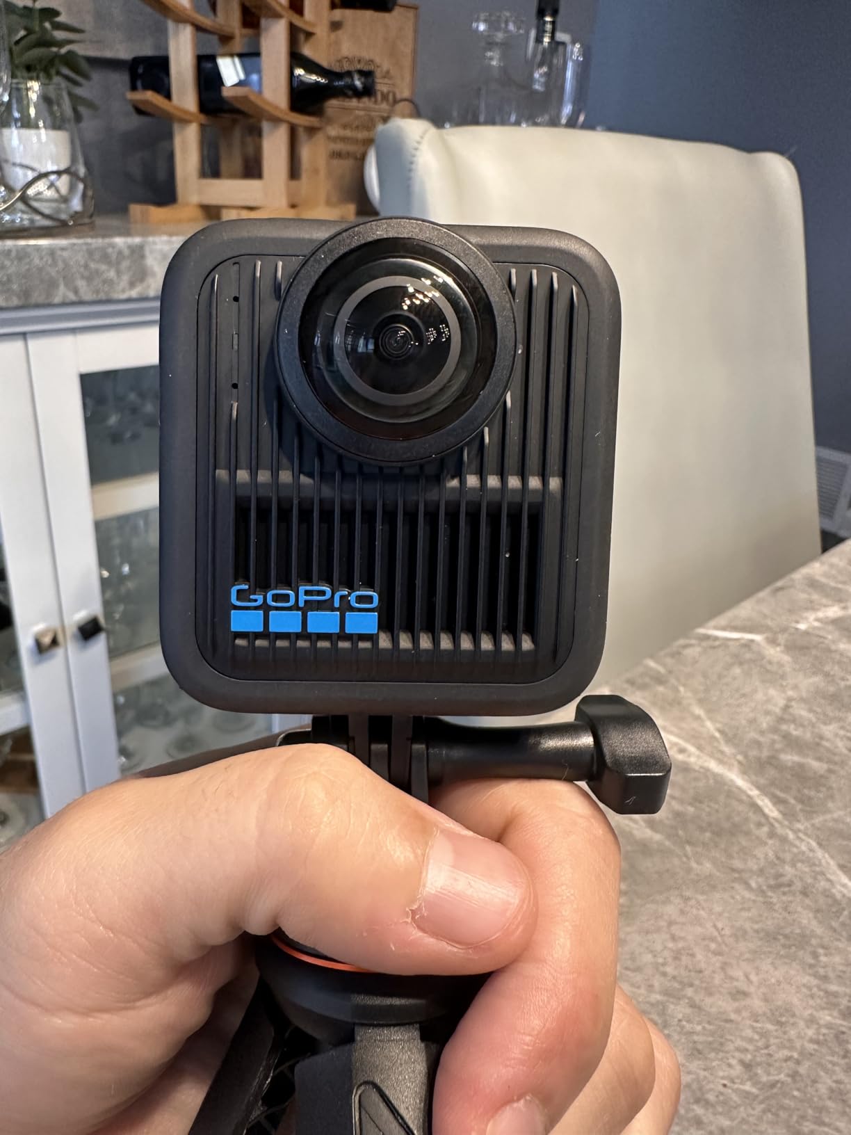 GoPro MAX2 - Waterproof 360 + Traditional Action Camera with Touch Screen, Spherical 8K Video, 29MP 360 Photos, Easy Replaceable Lenses, HyperSmooth Stabilization, 6 Microphones - Customer Photo 1