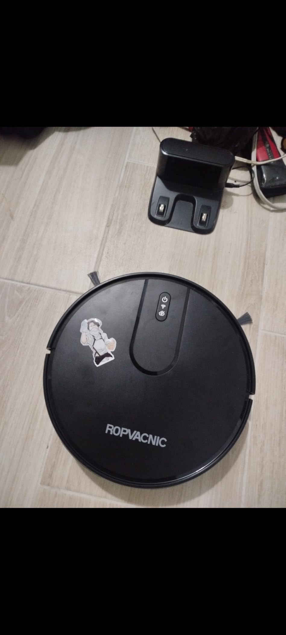 ROPVACNIC Robot Vacuum Cleaner Robot Vacuum and Mop Combo with 4000Pa Suction, Personalized Cleaning Adjustments, Self-Charging Robotic Vacuum Cleaner, Advanced Obstacle Avoidance - Customer Photo 1