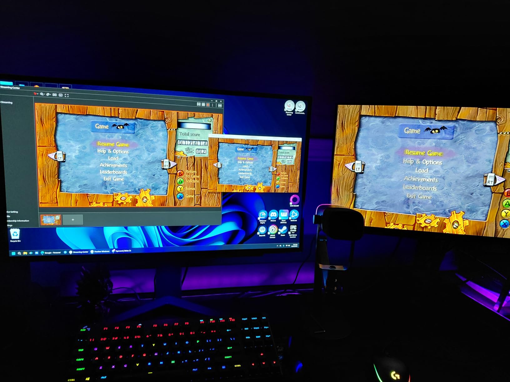 LG 27GX704A-B 27-inch Ultragear QHD (2650x1440) OLED Gaming Monitor 240Hz, 0.03ms, NVIDIA G-Sync Compatible, AMD FreeSync Premium Pro, VESA Display HDR TrueBlack400, HDMI 2.1, DisplayPort, Black - Customer Photo 2