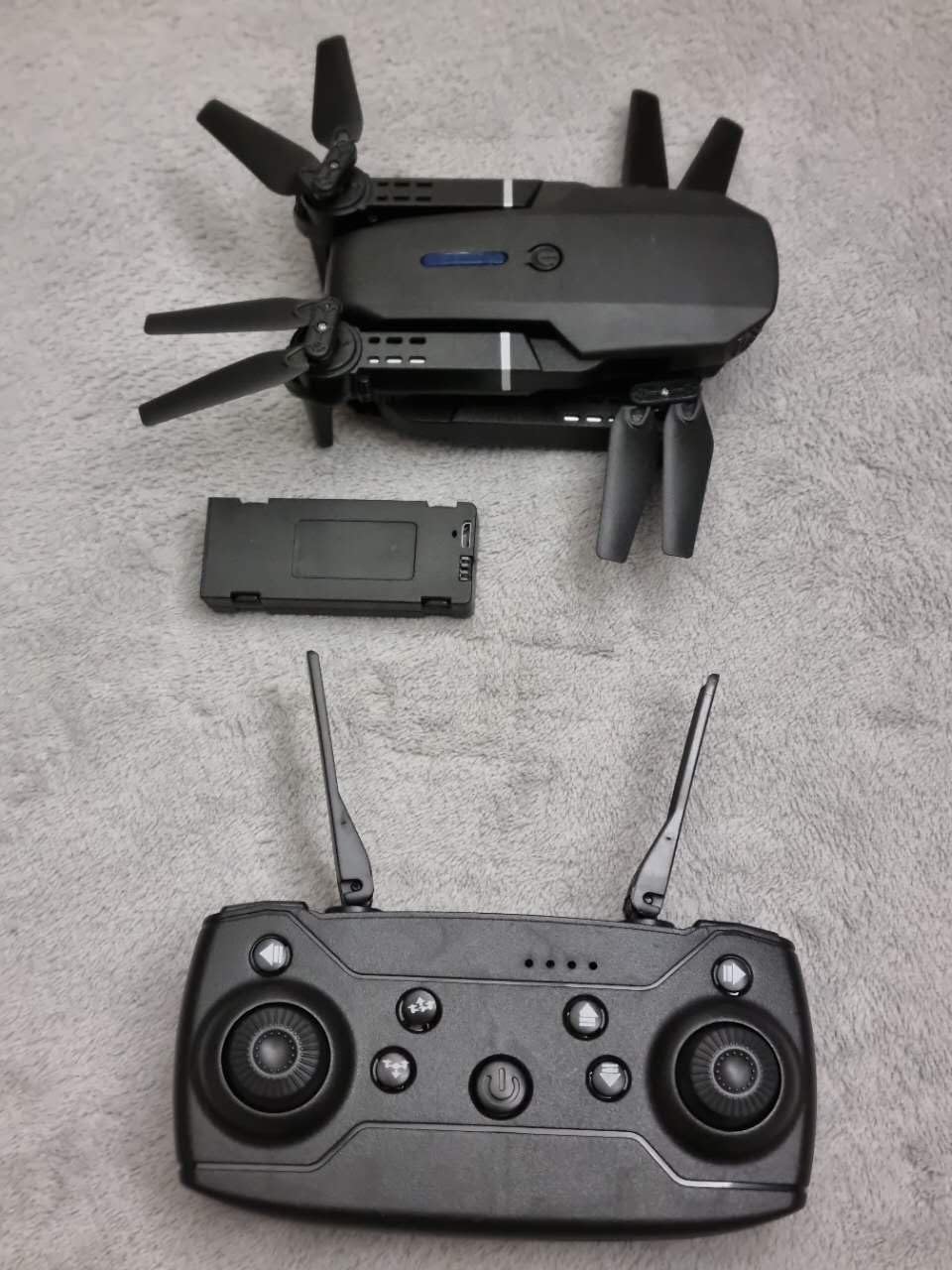 Drones for Adults with Emergency Stop,4K Drones with Camera for Kids, Headless Mode, 360° Flips, Carrying Case & 2 Batteries,Wireless RC Toys for Boys Girls-Black - Customer Photo 1