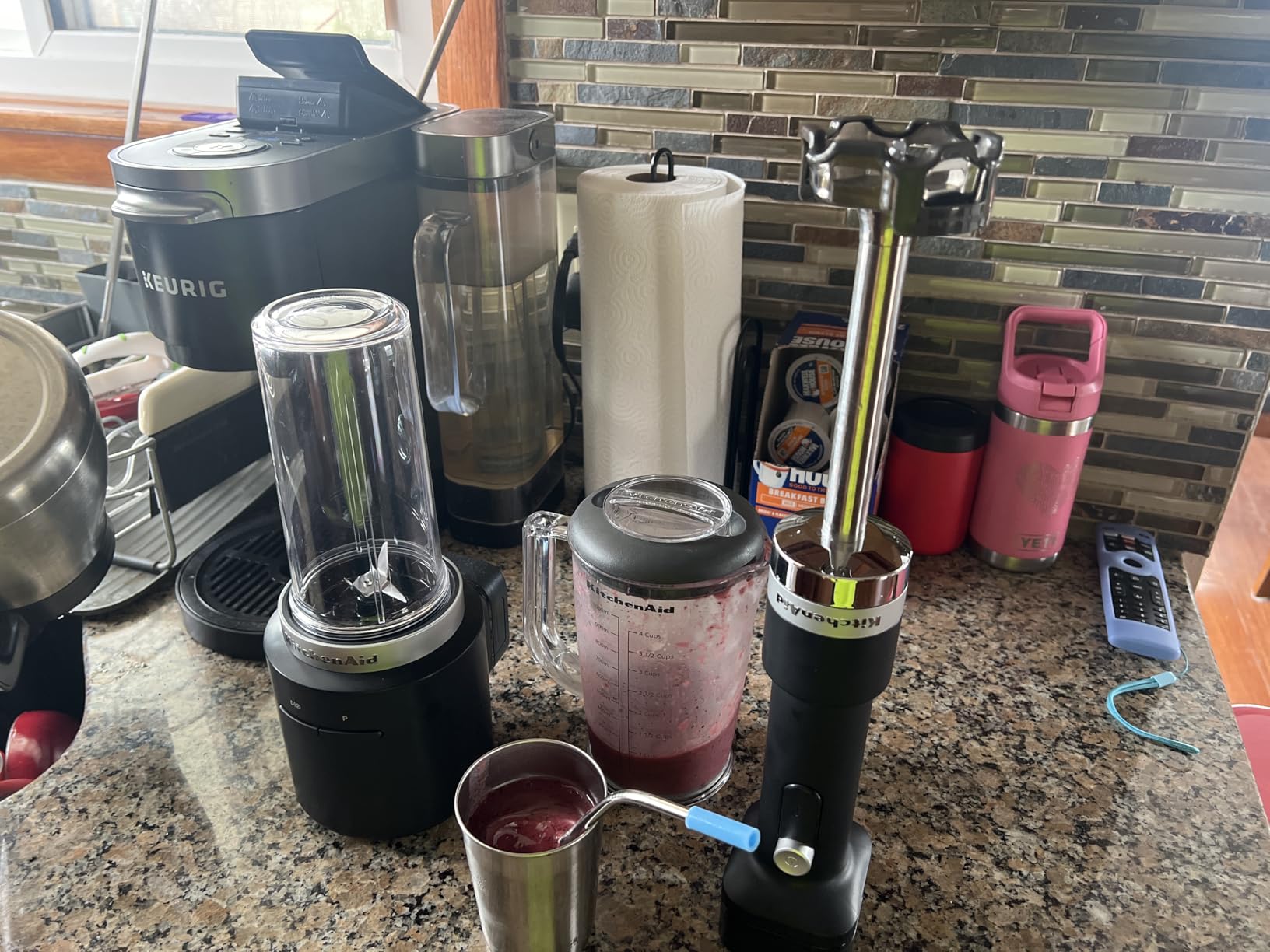 KitchenAid Go Cordless Hand Blender with Accessories - Battery Included, KHBRV75, Porcelain White - Customer Photo 1