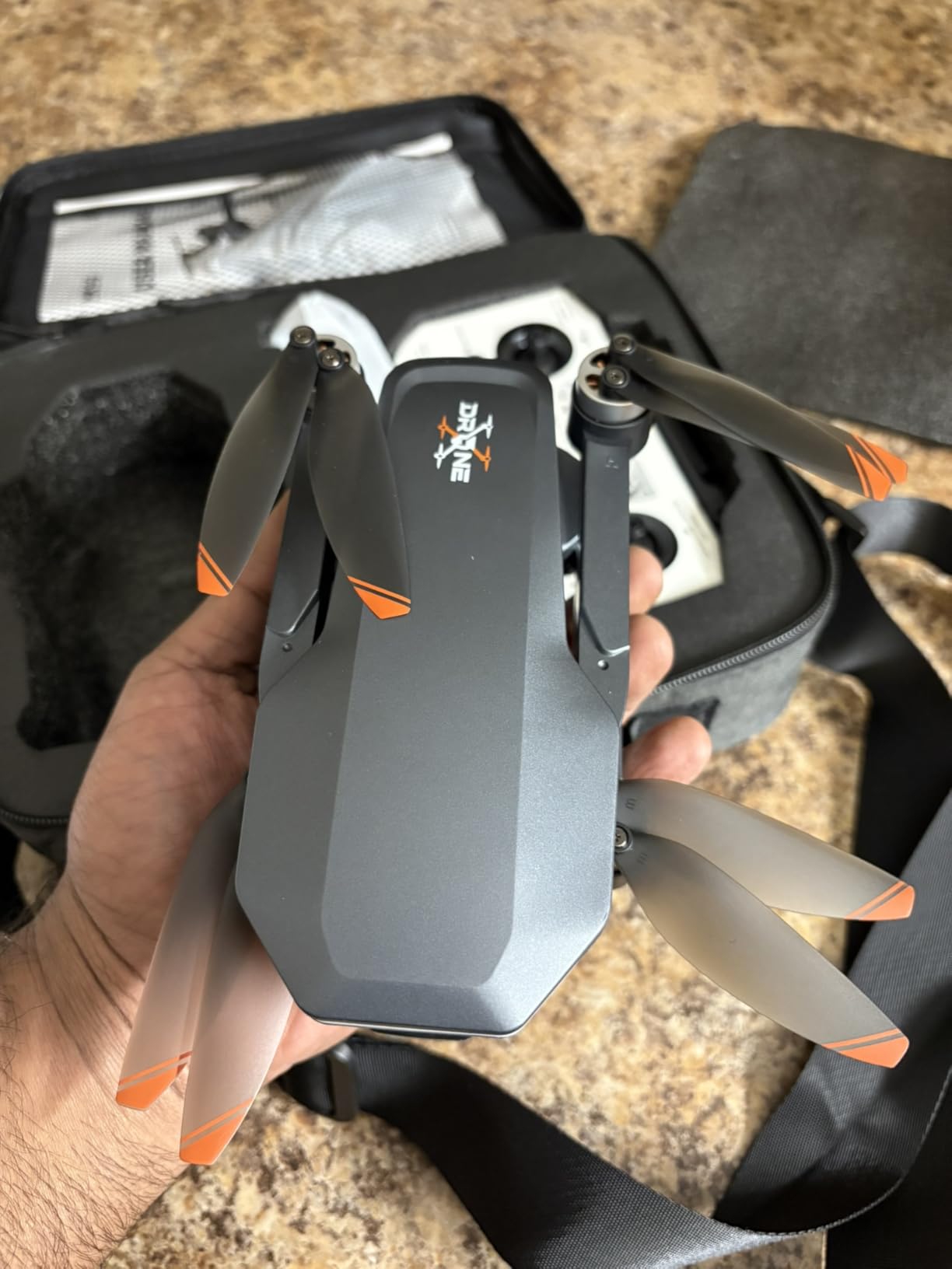 GPS Drone with 4K Camera for Adults, Foldable RC Quadcopter with 1312ft Range Video Transmission, 48 Mins Flight Time, Auto Return, Follow Me, Circle Fly, Waypoint Fly, Gesture Control - Customer Photo 2