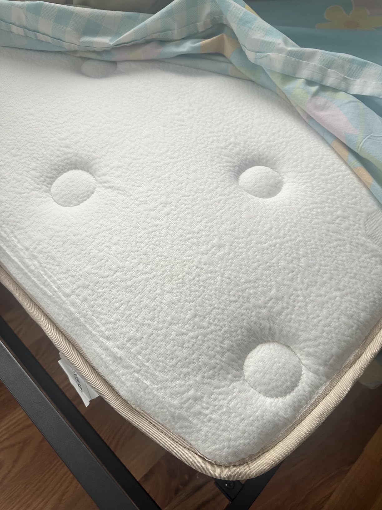 HIRELIX 14 Inch King Hybrid Mattress, Medium Plush with Memory Foam and Individually Wrapped Pocket Coils, Fiberglass-Free, CertiPUR-US Certified - Customer Photo 1