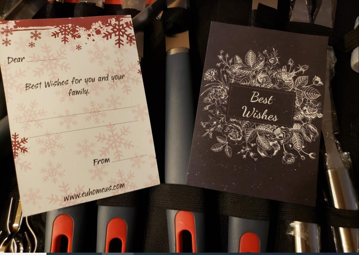 EUHOME 4-Burner Propane Gas BBQ Grill with Side Burner, 46,500 BTU Output Stainless Steel Barbecue Grill with Enameled Cast Iron Grates and Side Tables for Outdoor Cooking Kitchen and Patio Backyard - Customer Photo 2