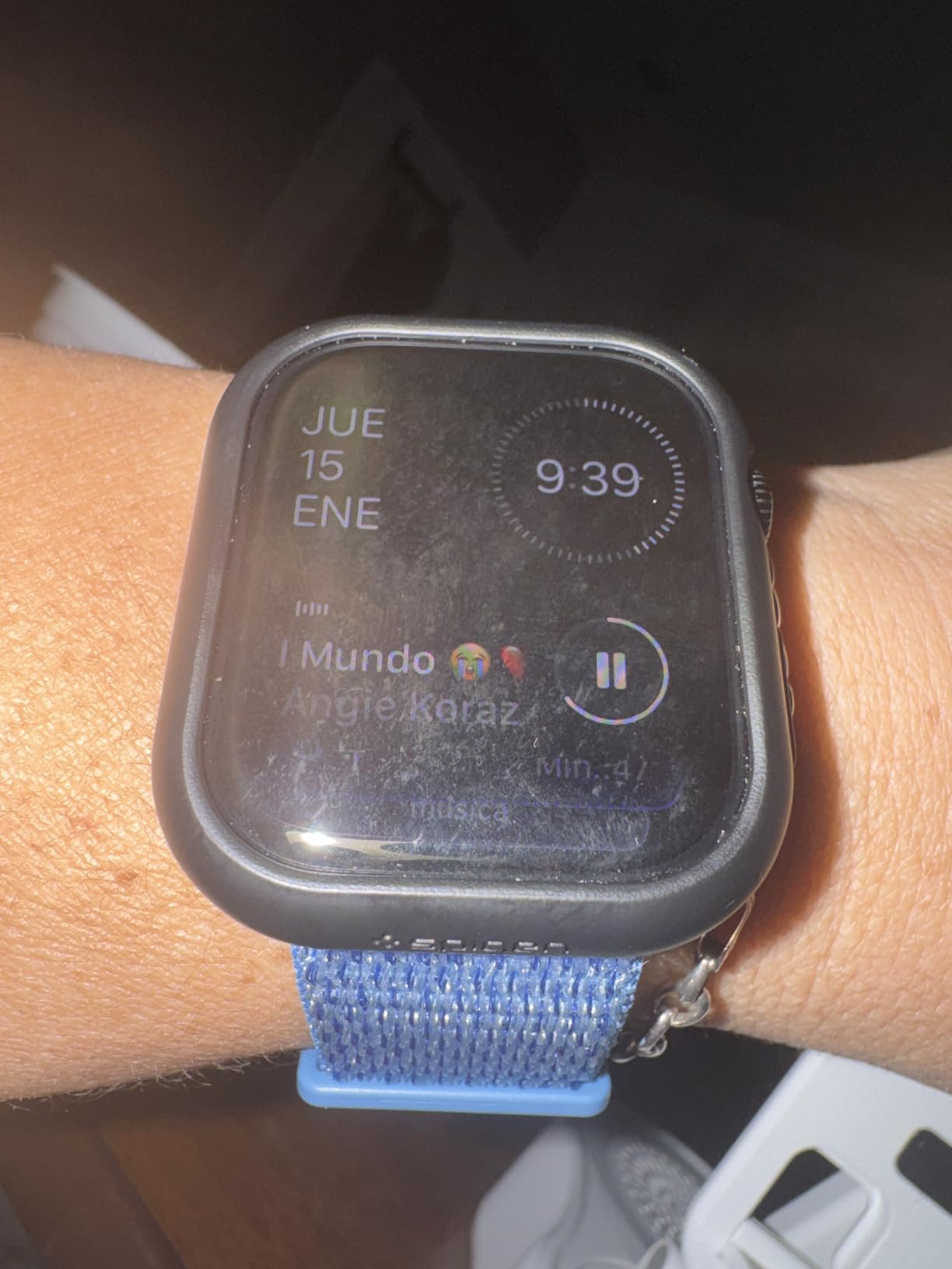 Apple Watch Series 11 [GPS 42mm] Smartwatch with Rose Gold Aluminum Case with Light Blush Sport Band - S/M. Sleep Score, Fitness Tracker, Health Monitoring, Always-On Display, Water Resistant - Customer Photo 2