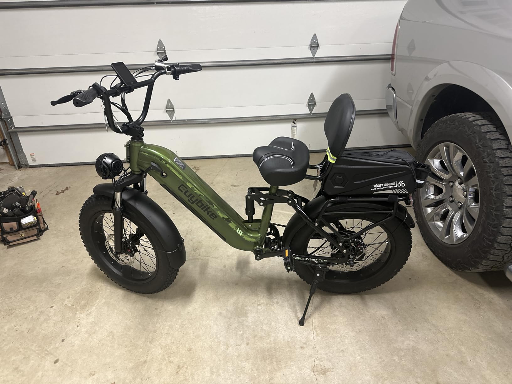 EUYBIKE Electric Bike for Adults 1400W Peak, 48V 20AH(960WH) Removable Battery, 20