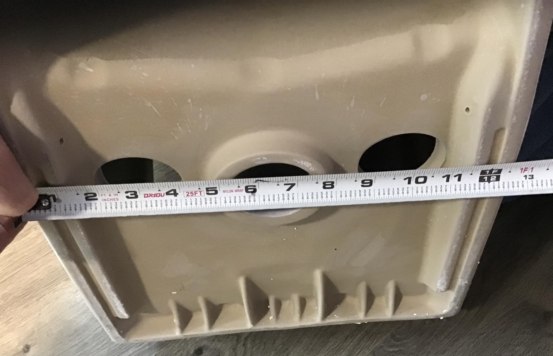 Bolina W2111D One-Piece Dual Flush Toilet, 0.8/1.28 GPF,Soft-Close UF Seat,V-Shape Elongated Bowl, 12-In Rough-In, White, WaterSense & EPA Certified, Tornado Flush - Customer Photo 2