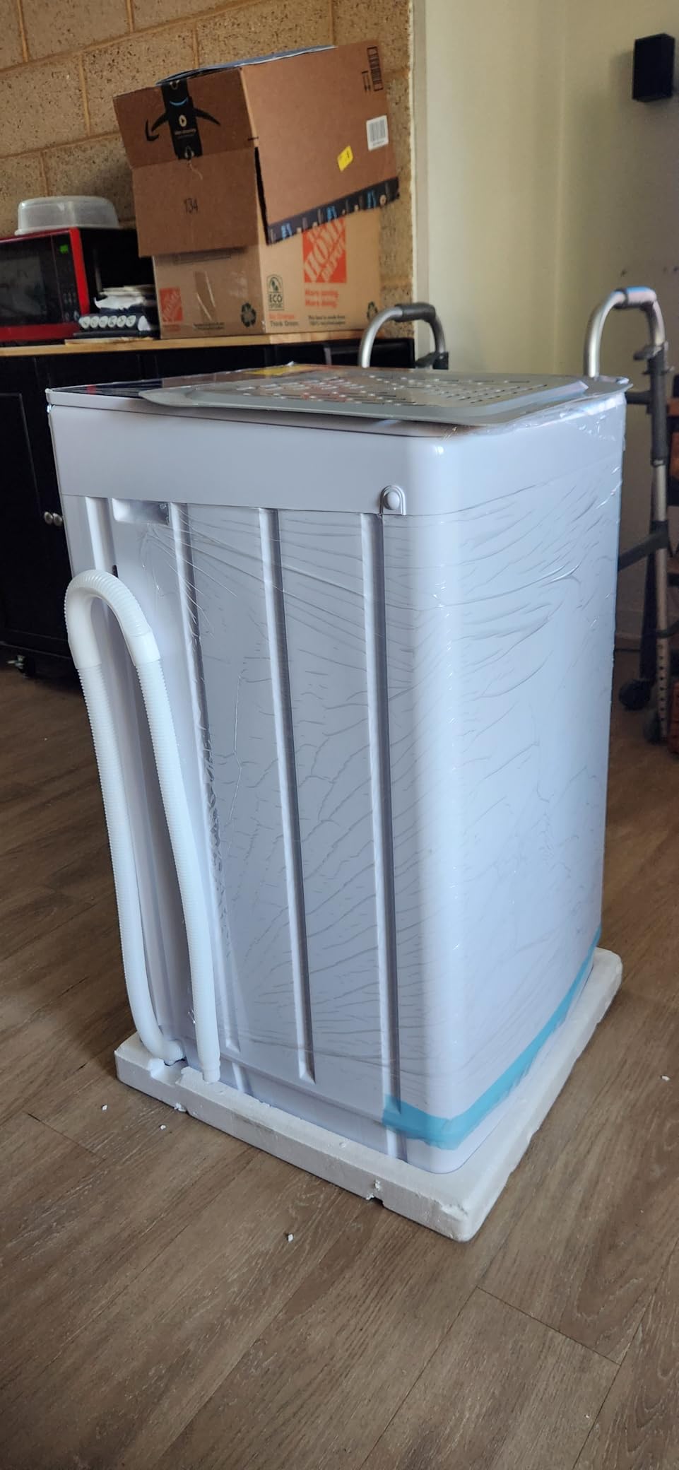 Auertech Portable Washer and Dryer Combo Set, 1.8 CU.FT Portable Clothes Dryers with Boot Dryer, 18 lbs Fully Automatic Washing Machine, 7 Wash Cycles, Compact Washer and Dryer for Apartment, RV, Dorm - Customer Photo 1