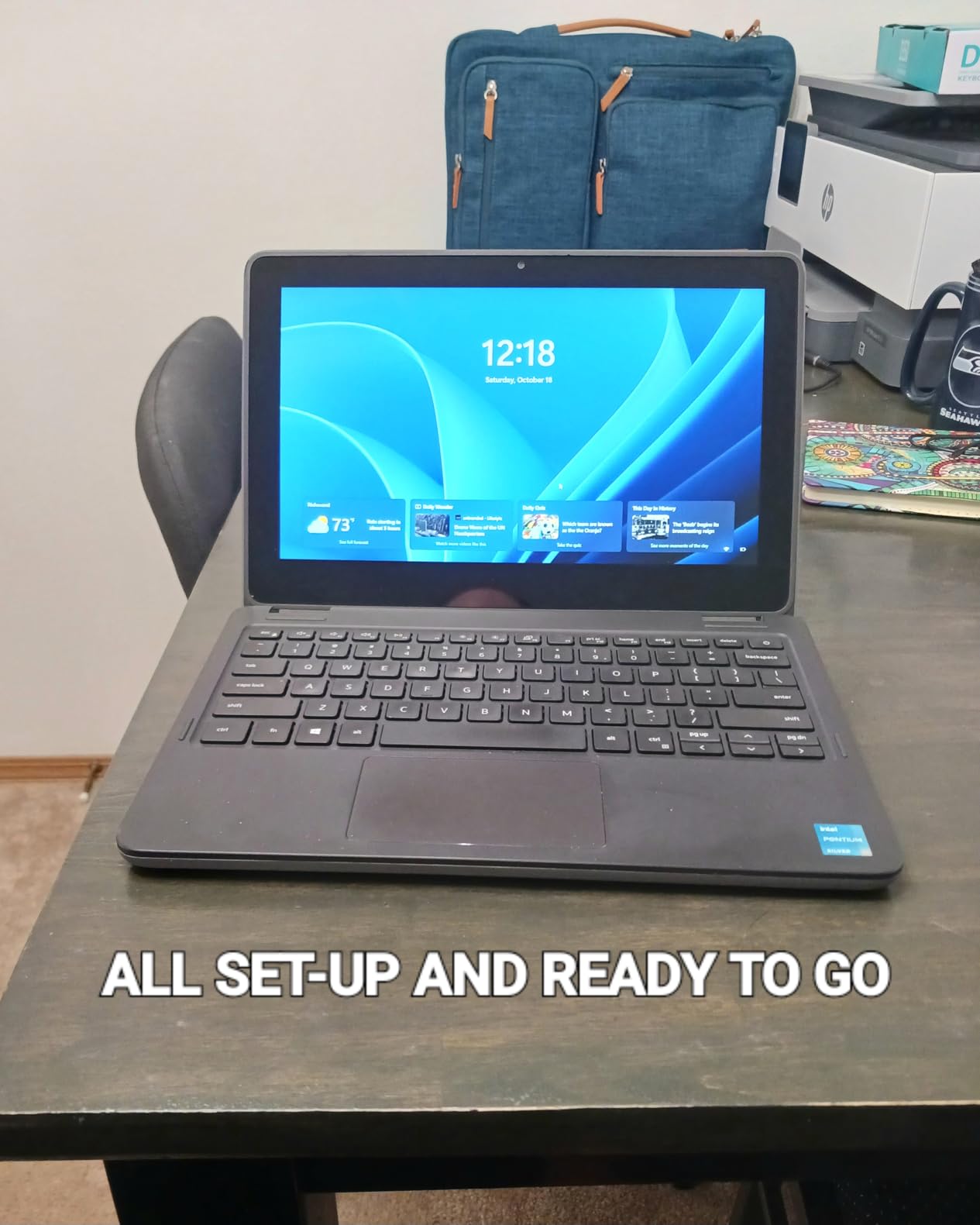 Dell 2021 Latitude 3120 Laptop 11.6-inch - Intel Pentium - Pentium-N6000 - Quad Core 3.3Ghz - 256GB SSD - 8GB RAM - 1366x768 HD - Windows 11 Pro (Renewed) - Customer Photo 1