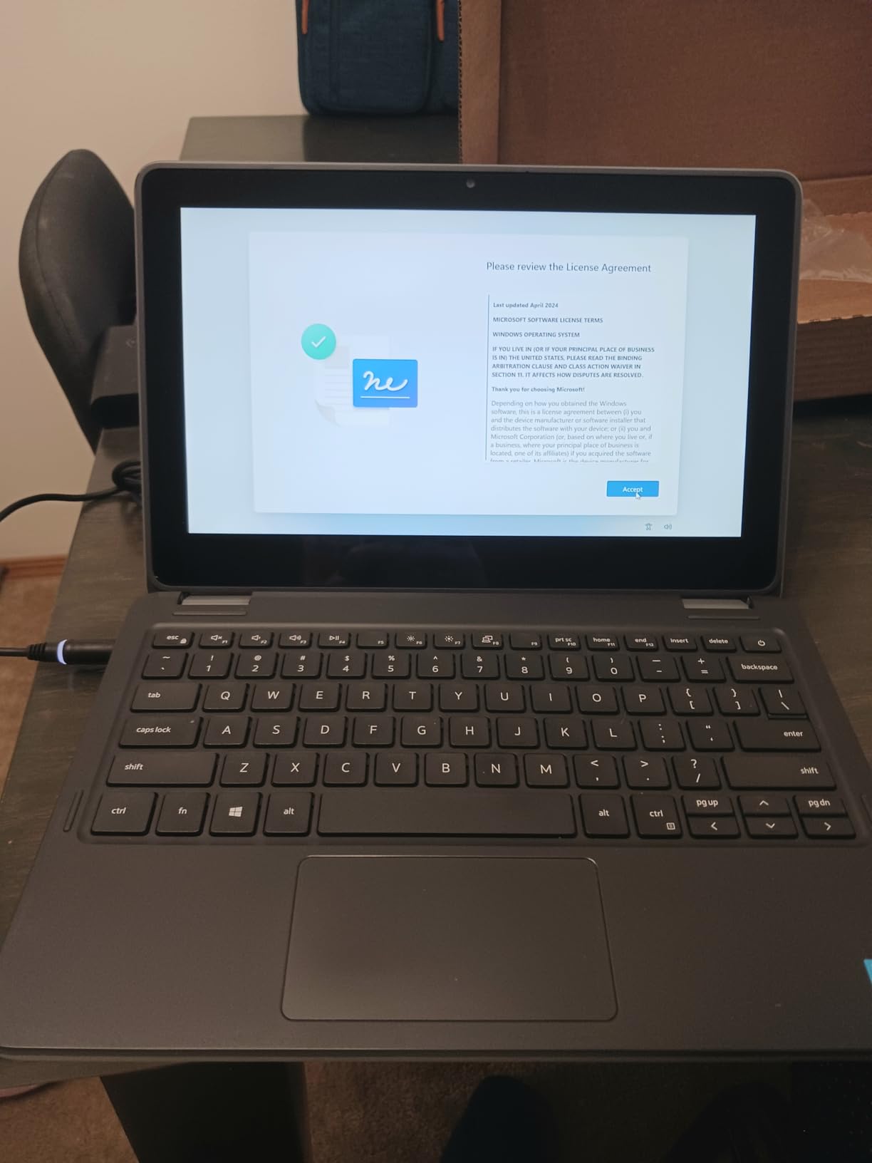 Dell 2021 Latitude 3120 Laptop 11.6-inch - Intel Pentium - Pentium-N6000 - Quad Core 3.3Ghz - 256GB SSD - 8GB RAM - 1366x768 HD - Windows 11 Pro (Renewed) - Customer Photo 2