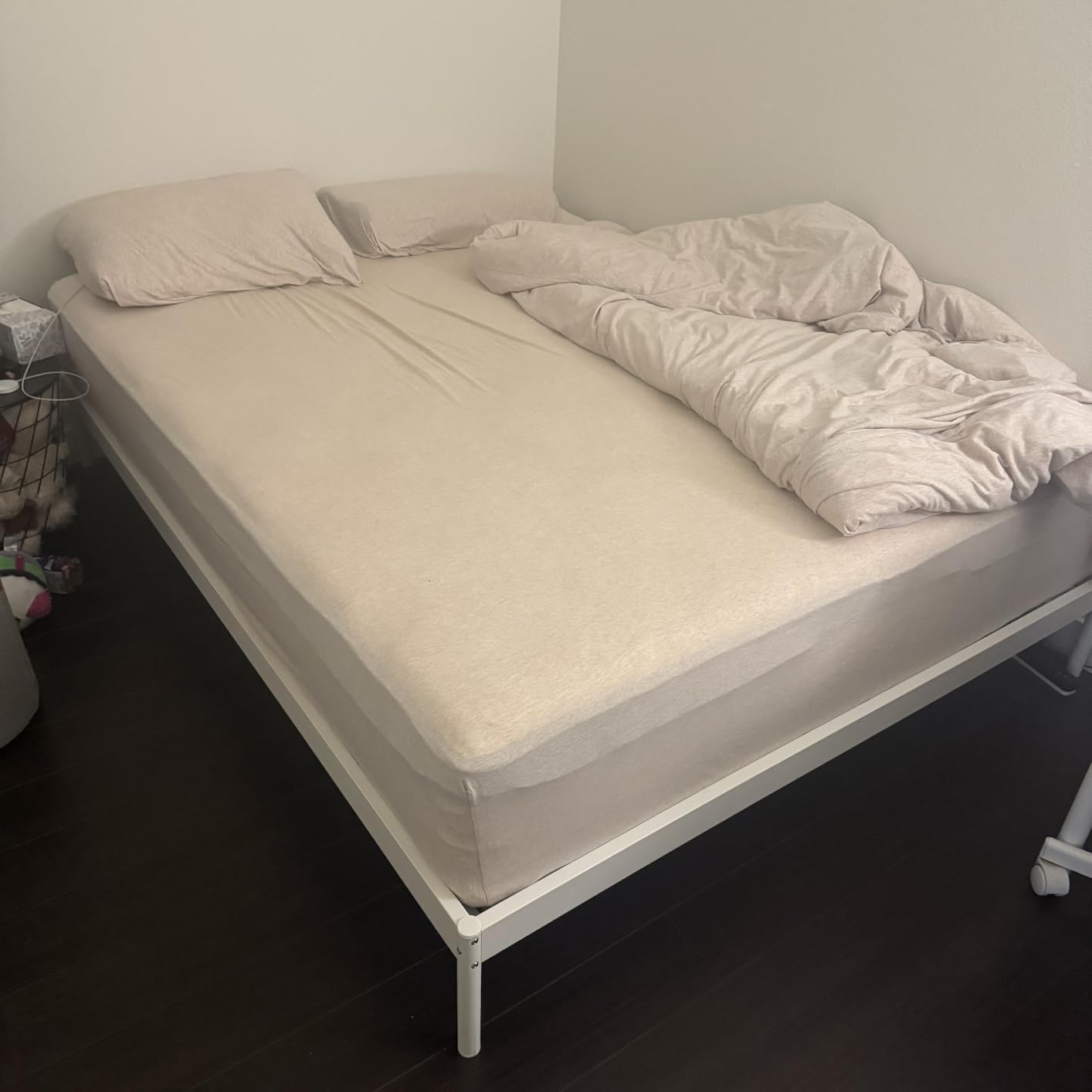Breezleep Full Size Mattress, 10 Inch Cooling Hybrid Full Mattress in a Box, Medium Firm with Gel Memory Foam & Pocket Coils, Motion Isolation, Pressure Relief, CertiPUR-US - Customer Photo 1