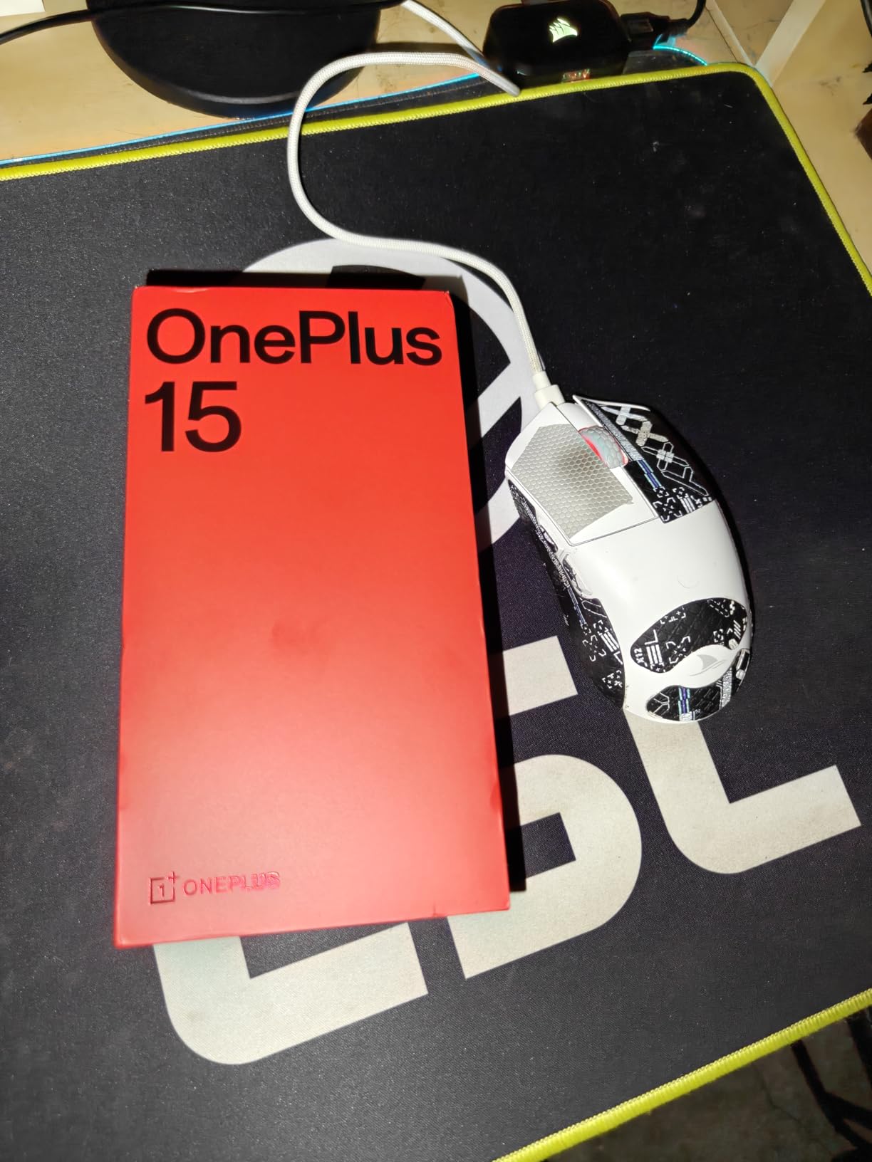 OnePlus 15, 16GB RAM + 512GB Storage, Dual-SIM, Unlocked Android Smartphone, Snapdragon 8 Elite Gen 5, 7300mAh Battery, Sand Storm - Customer Photo 1